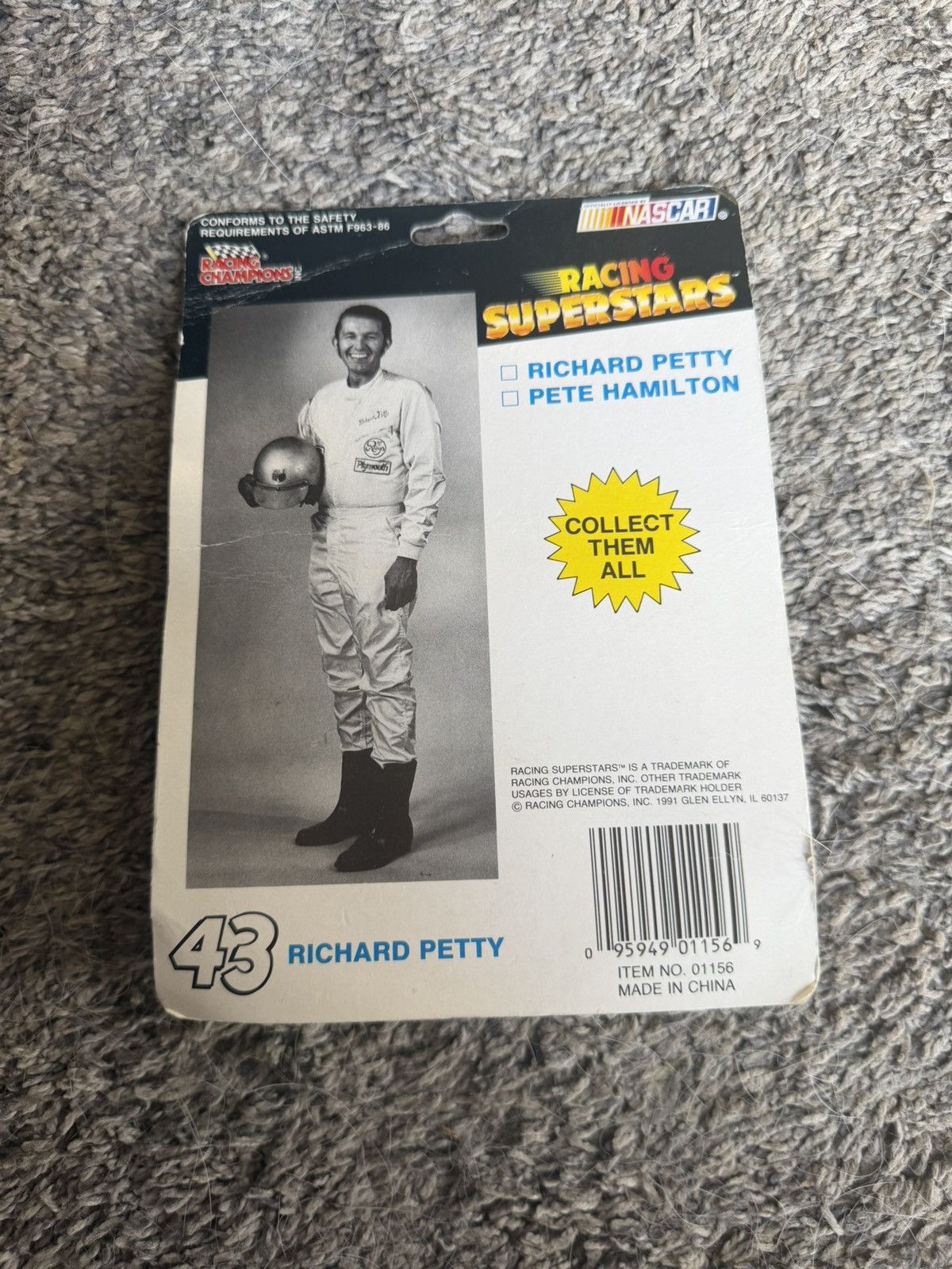 NASCAR 1991 NASCAR Racing Champions Racing Superstars Richard Petty Size ONE SIZE - 2 Thumbnail