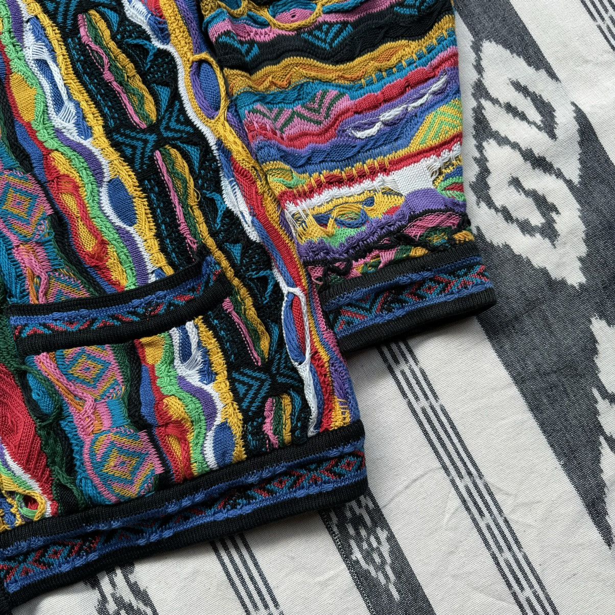Coogi × Vintage 90's Coogi Cardigan Size US S / EU 44-46 / 1 - 5 Thumbnail