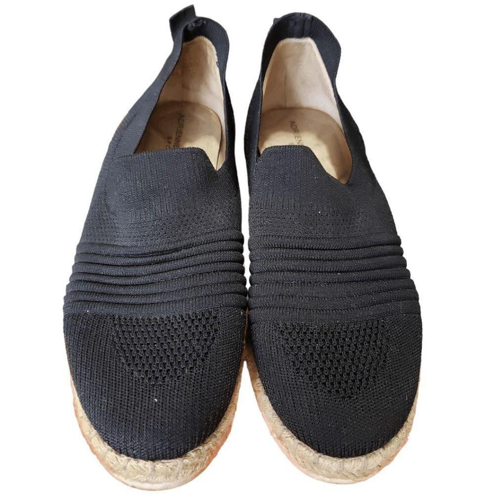 Designer CT1602b Adrienne Vittadini Black Ladies Espadrille Size 8 Size US 8 / IT 38 - 4 Thumbnail