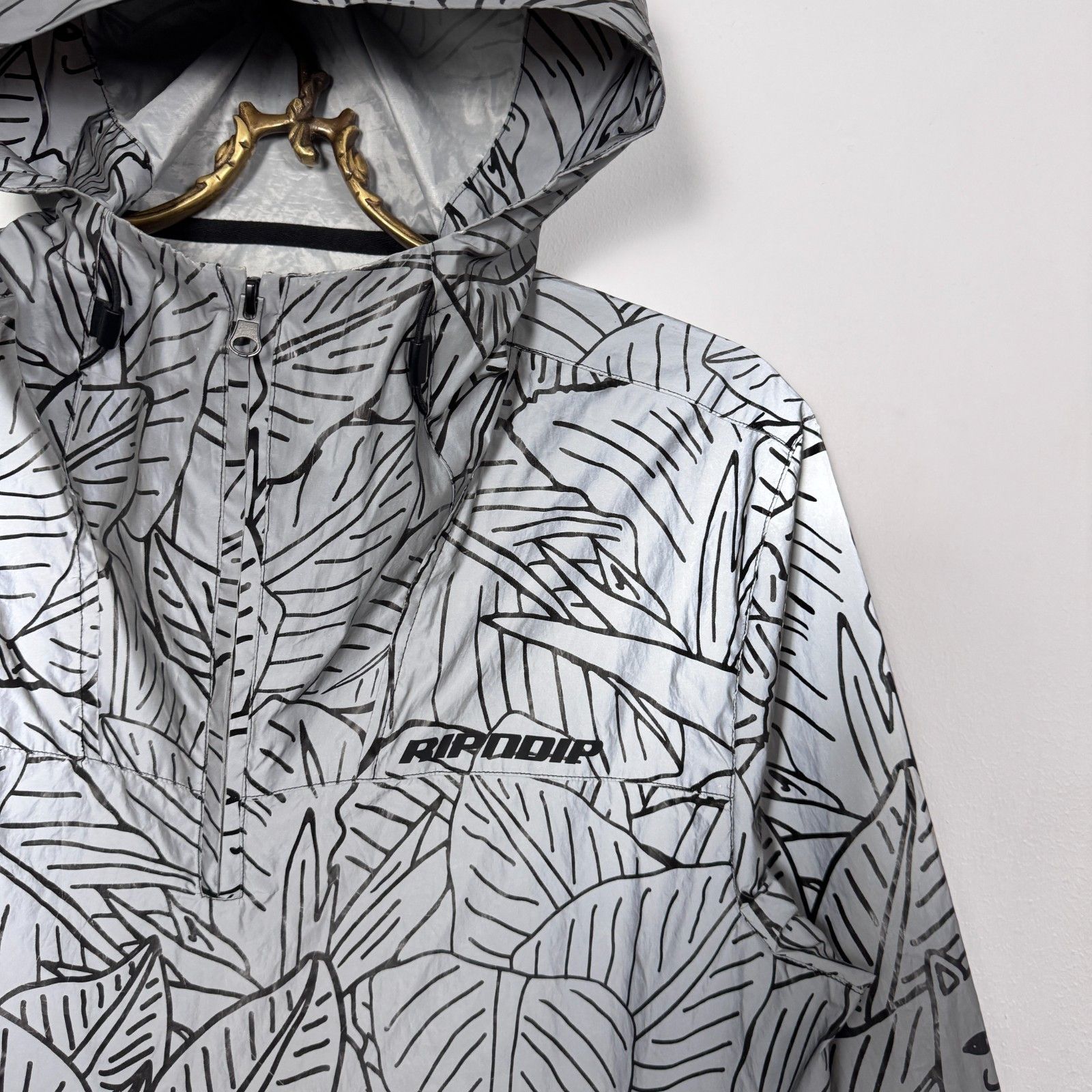 RIPNDIP RIPNDIP Vintage Printed Reflective Hooded Jacket Y2K Size US M / EU 48-50 / 2 - 10 Thumbnail