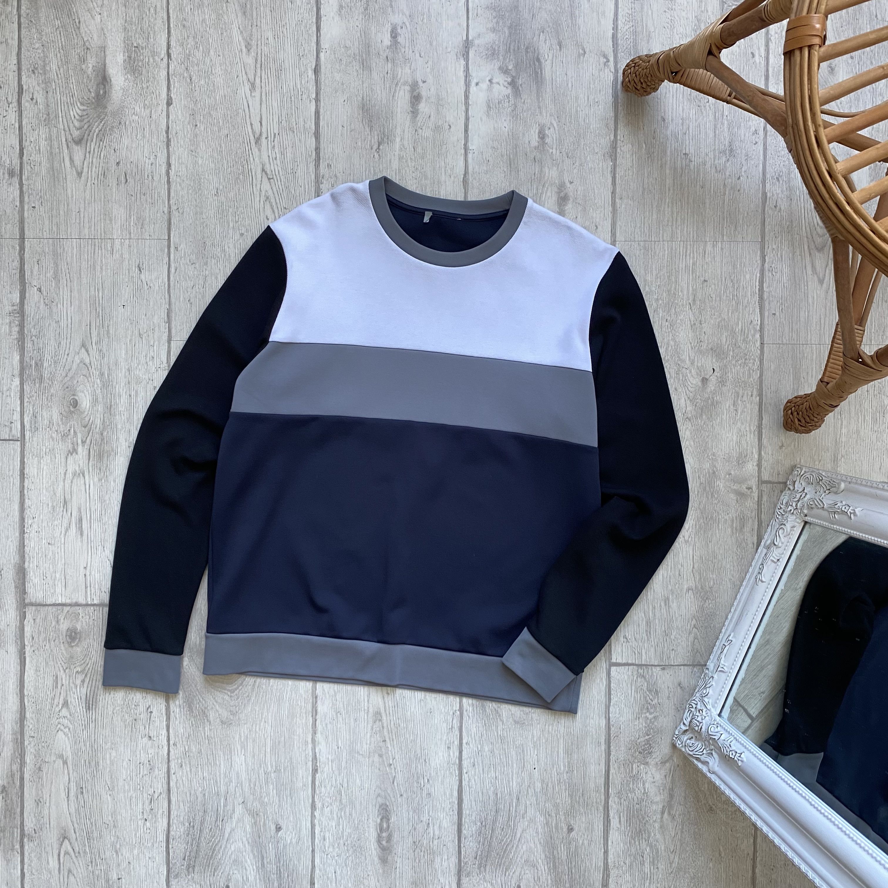 Cos 💎 Luxury Cos Neoprene Multi sweatshirt Size US S / EU 44-46 / 1 - 1 Thumbnail
