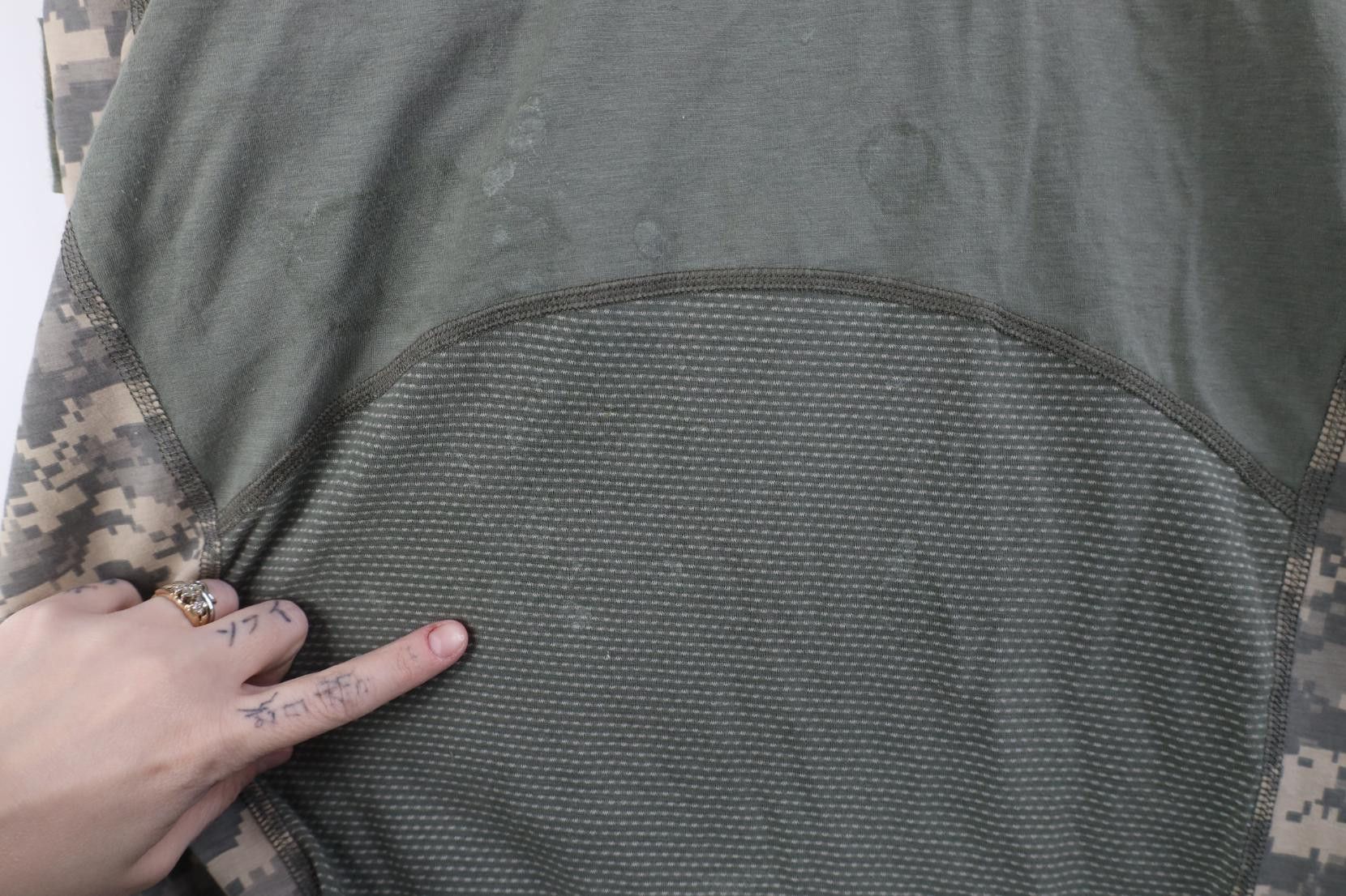 Massif Deadstock Vintage Y2K 2006 Massif Army Shirt Flame Resistant Size US L / EU 52-54 / 3 - 11 Thumbnail