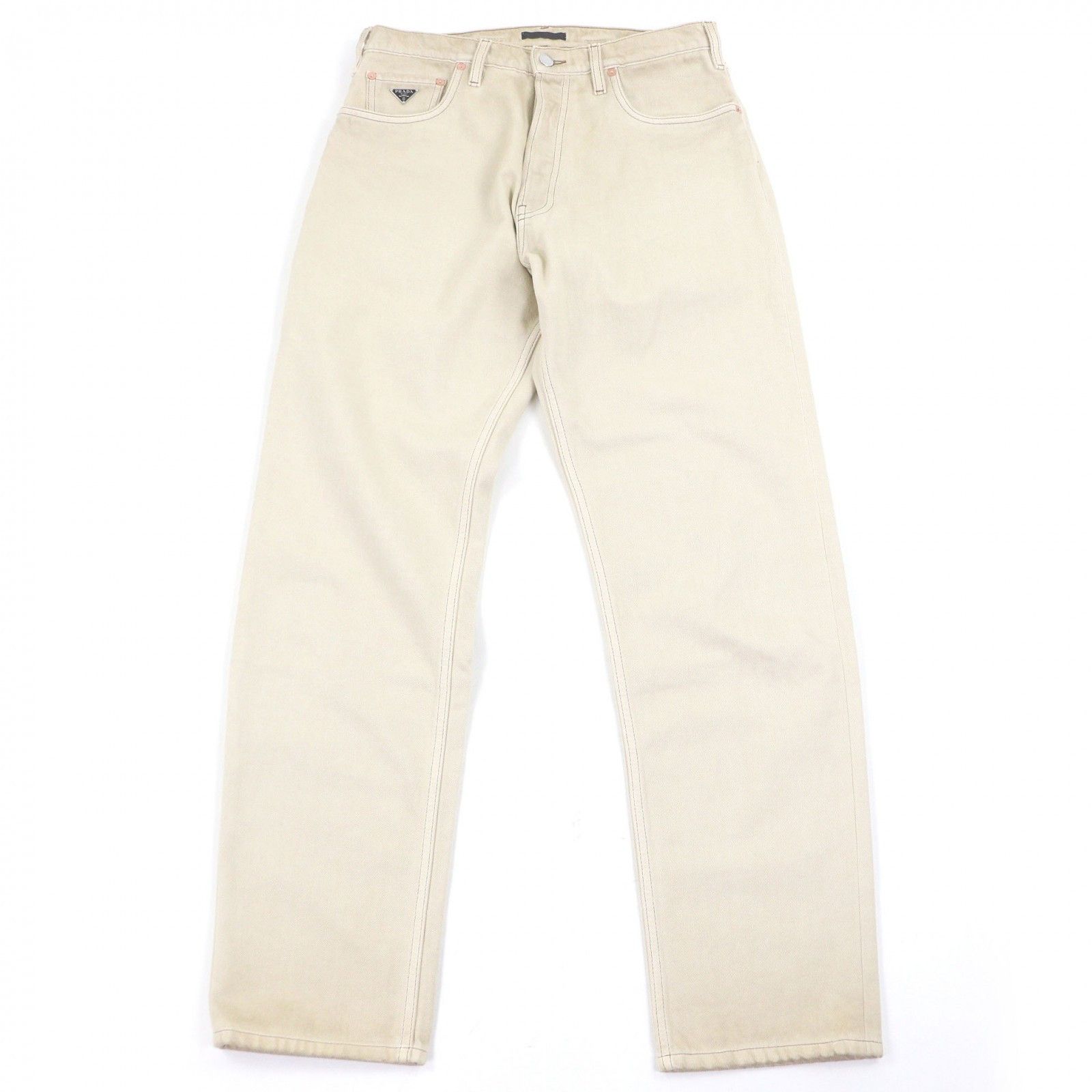 Prada Prada Prada Cotton Denim Pants Textile Pants GEP358 DUTY FREE for USA Size ONE SIZE - 1 Thumbnail
