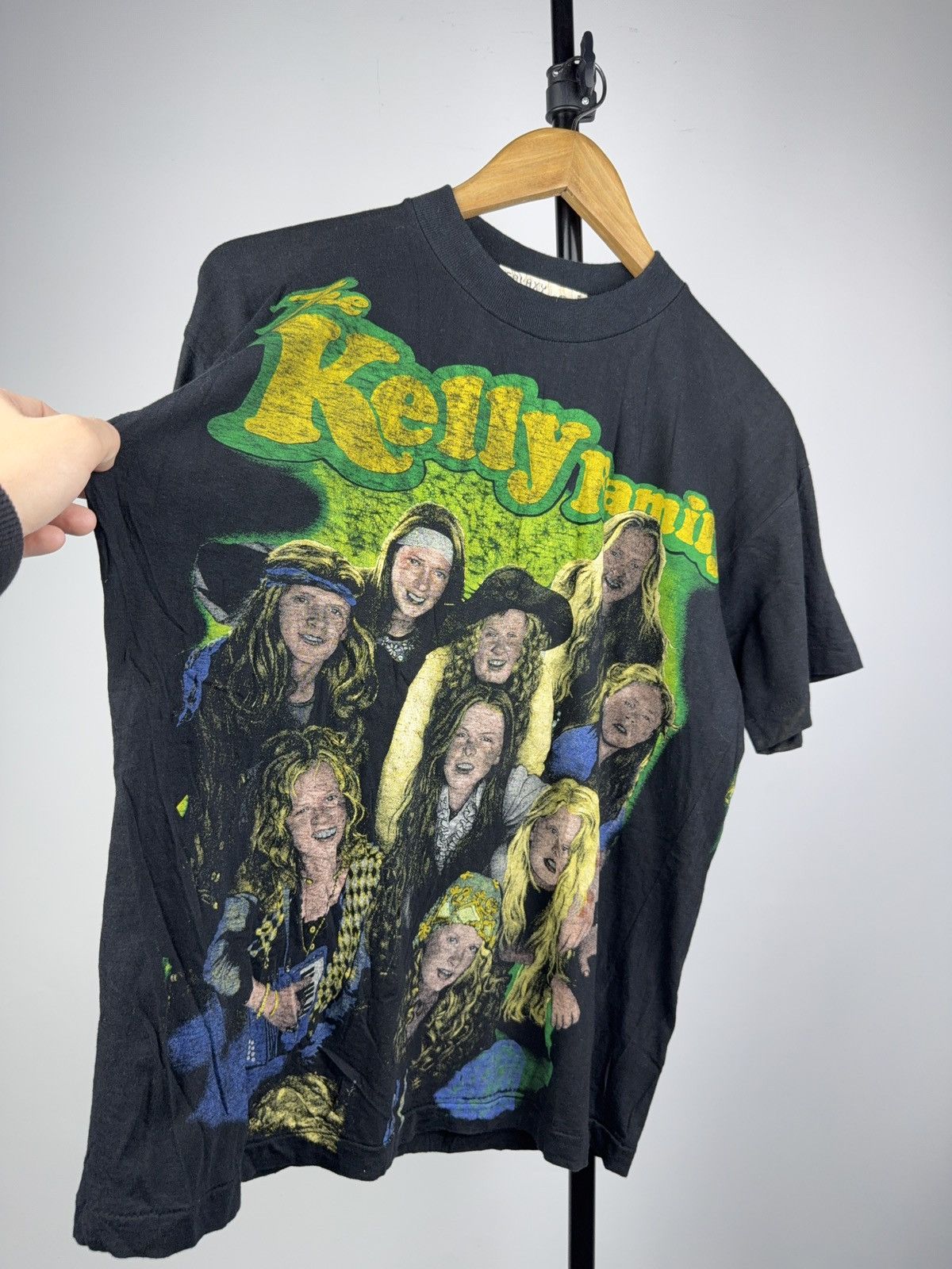Band Tees Vintage 90s The Kelly Family Tour Double Sided Tee Shirt Size US S / EU 44-46 / 1 - 4 Thumbnail
