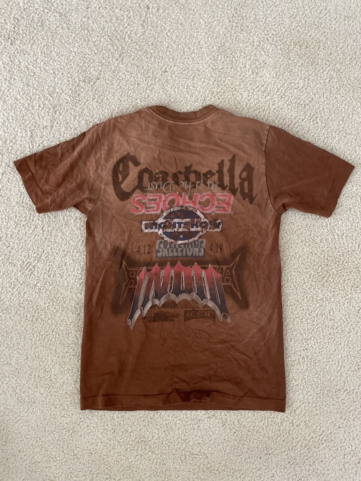Coachella Coachella Exclusive Travis Scott Tee Size US S / EU 44-46 / 1 - 1 Thumbnail