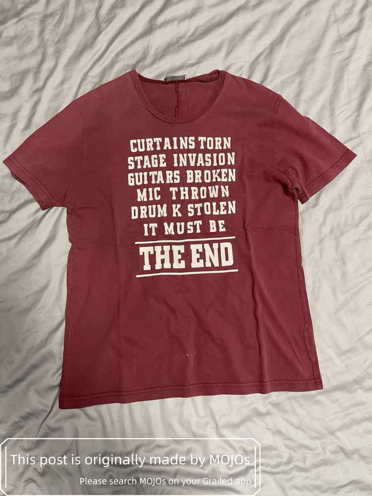 Dior × Hedi Slimane Dior Homme AW05 The End Tee Shirt | Grailed