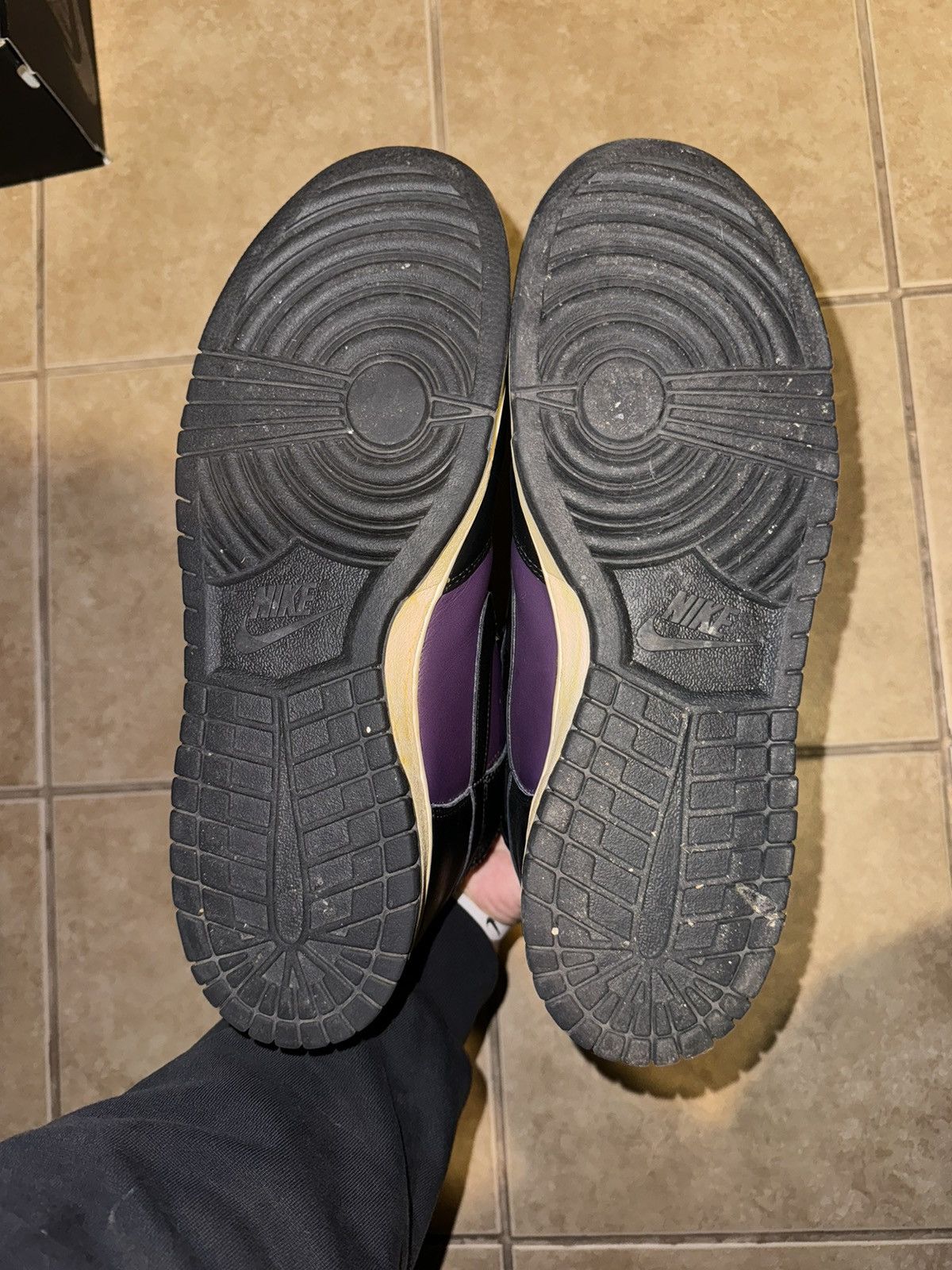 Fragment Design × Nike Nike Dunk Fragment (Sole dyed) Size US 12 / EU 45 - 5 Thumbnail
