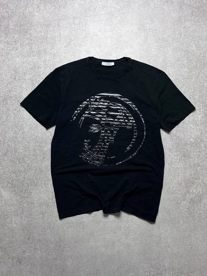 Vintage Versace Medusa Big Logo T-shirt L