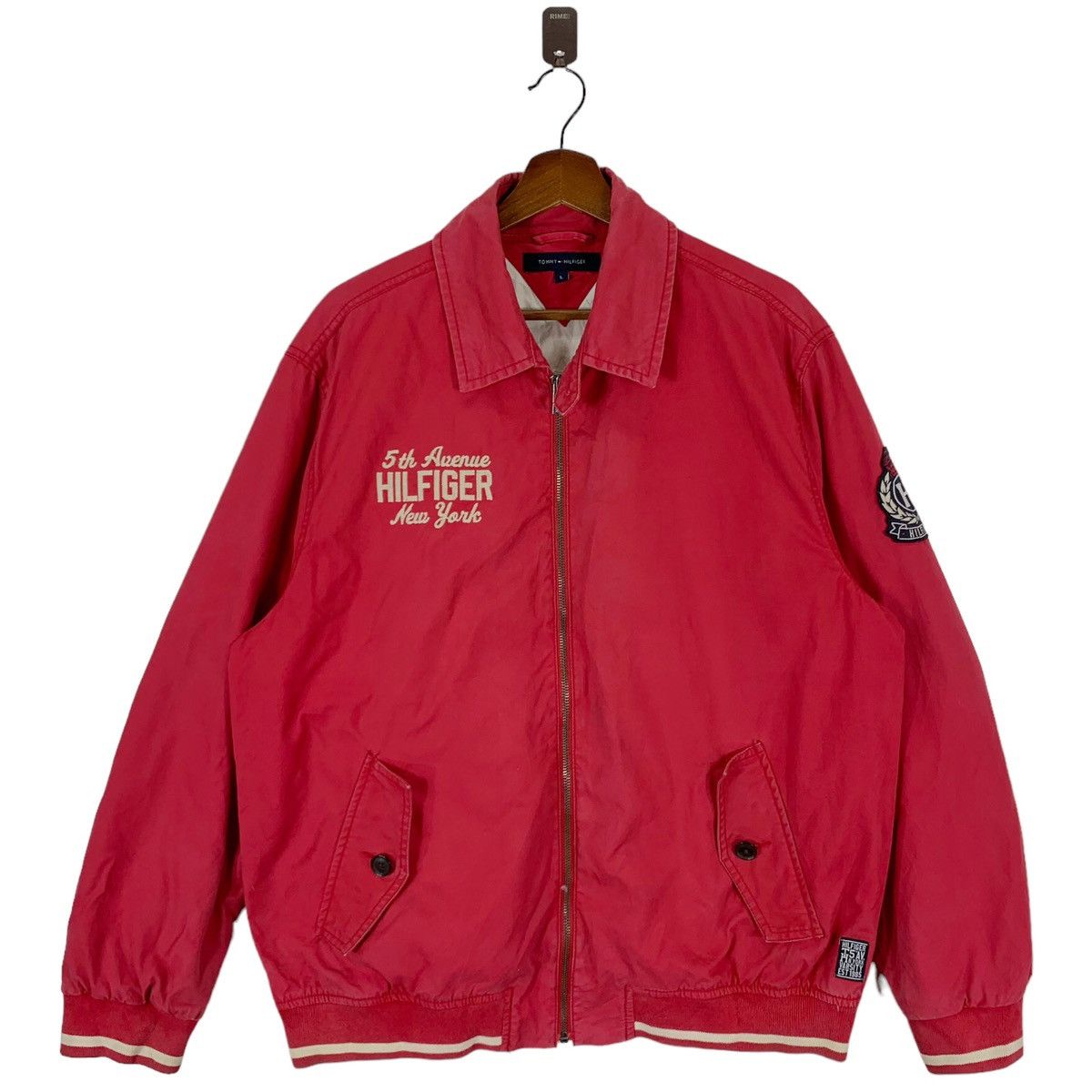 Tommy Hilfiger VINTAGE TOMMY HILFIGER COTTON ZIPPER JACKET Size US L / EU 52-54 / 3 - 1 Thumbnail