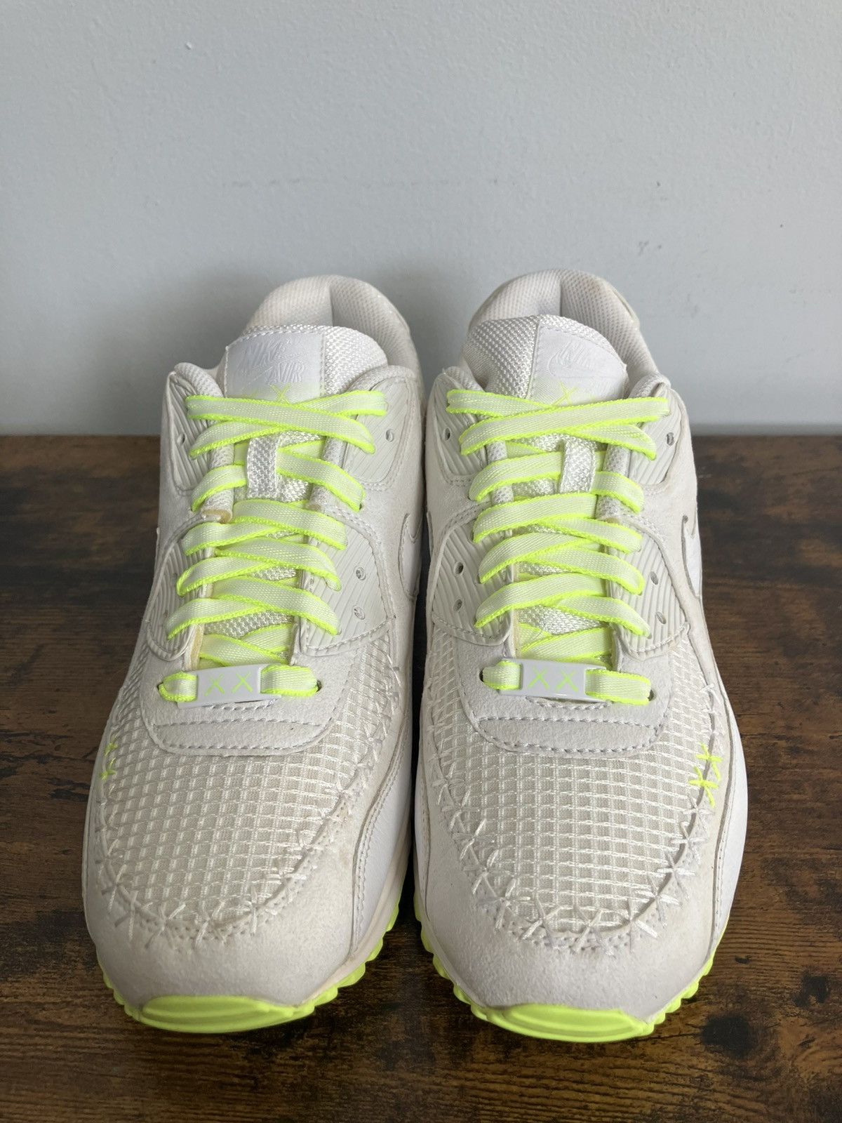 Nike KAWS x Nike Air Max 90 Premium White Size US 9 / EU 42 - 6 Thumbnail