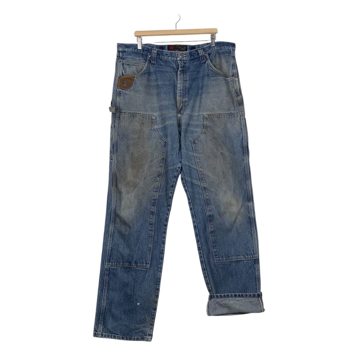 Japanese Brand Wrangler Worker Jeans Size US 42 / EU 58 - 11 Thumbnail