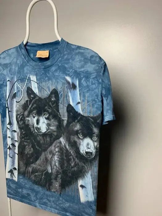 Band Tees Woolf the mountain T-shirt size M tie dye vintage tee Size US M / EU 48-50 / 2 - 2 Thumbnail