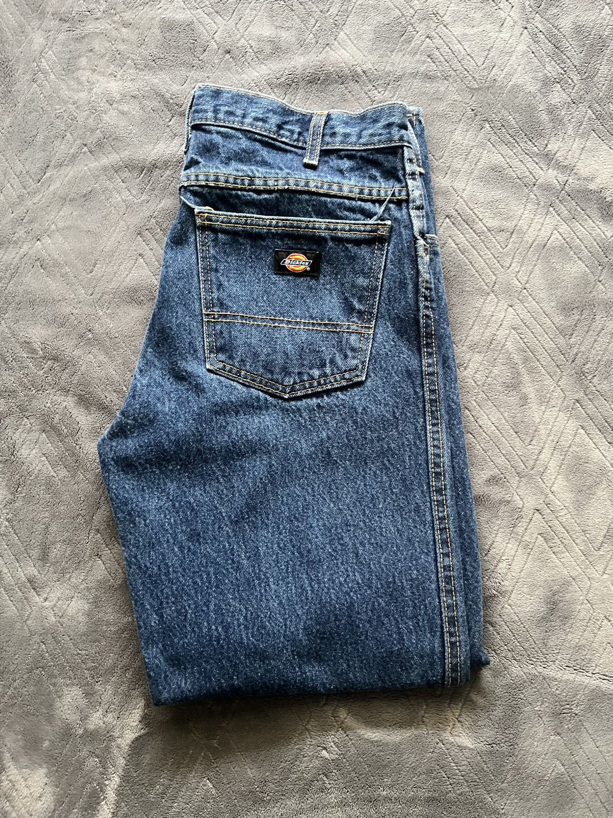 Dickies × Vintage Dickies blue denim straight leg jeans Size US 32 / EU 48 - 5 Thumbnail