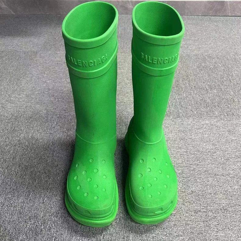 Balenciaga Balenciaga Green Waterproof MidCut Boots-2505 Size US 10 / EU 43 - 2 Thumbnail