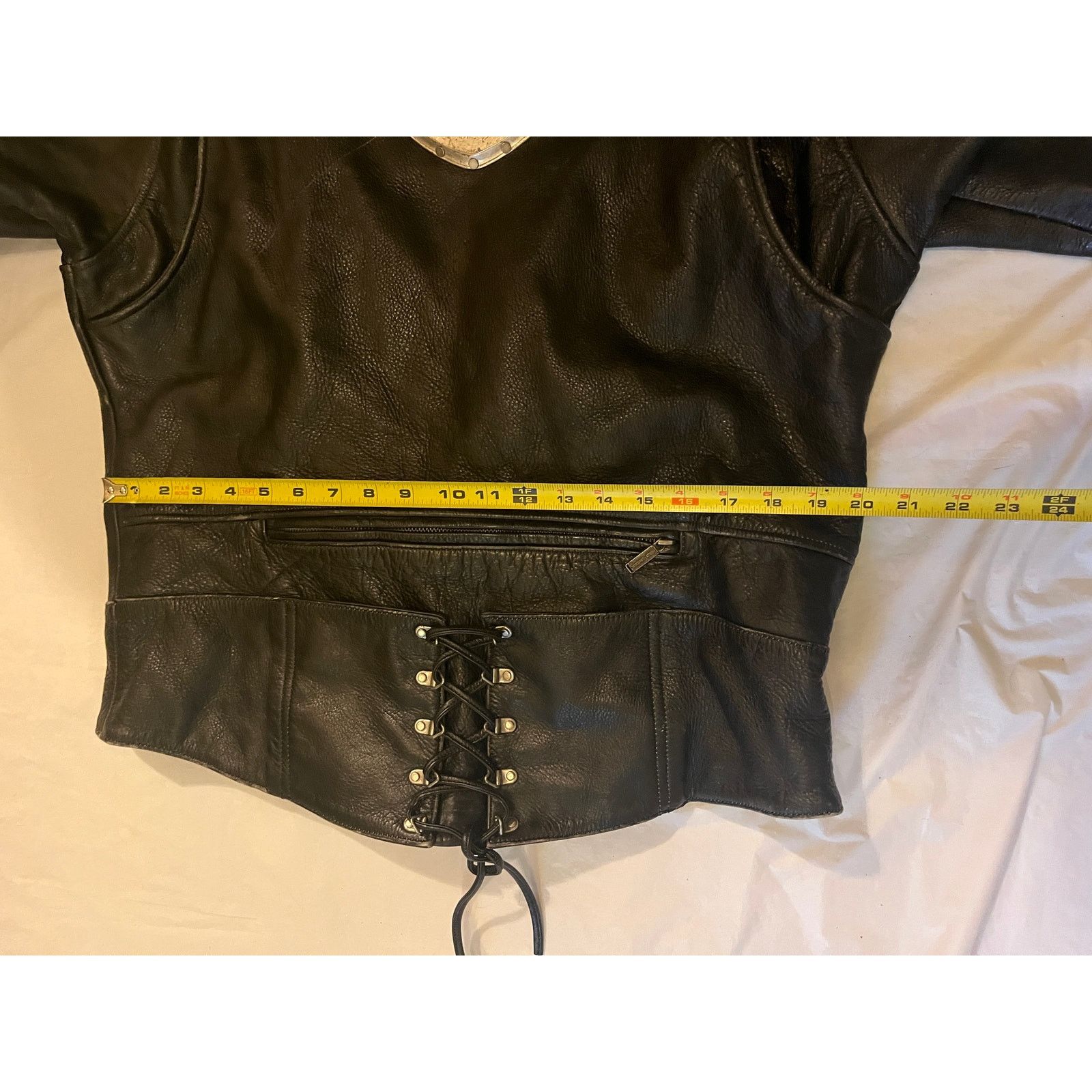 Harley Davidson Harley Davidson Leather Jacket Metal Bar & Shield - Size: L Size US L / EU 52-54 / 3 - 16 Thumbnail