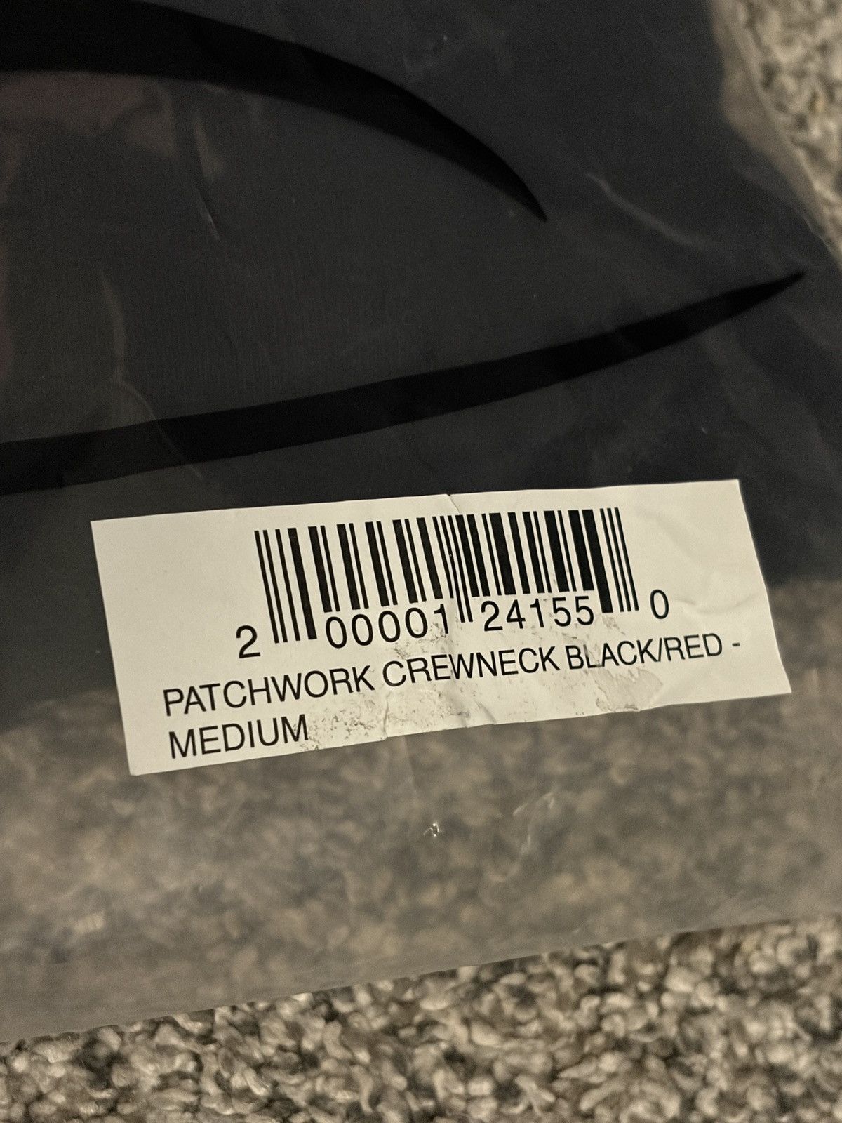 Revenge Patchwork Crewneck Black/Red Size US M / EU 48-50 / 2 - 6 Thumbnail