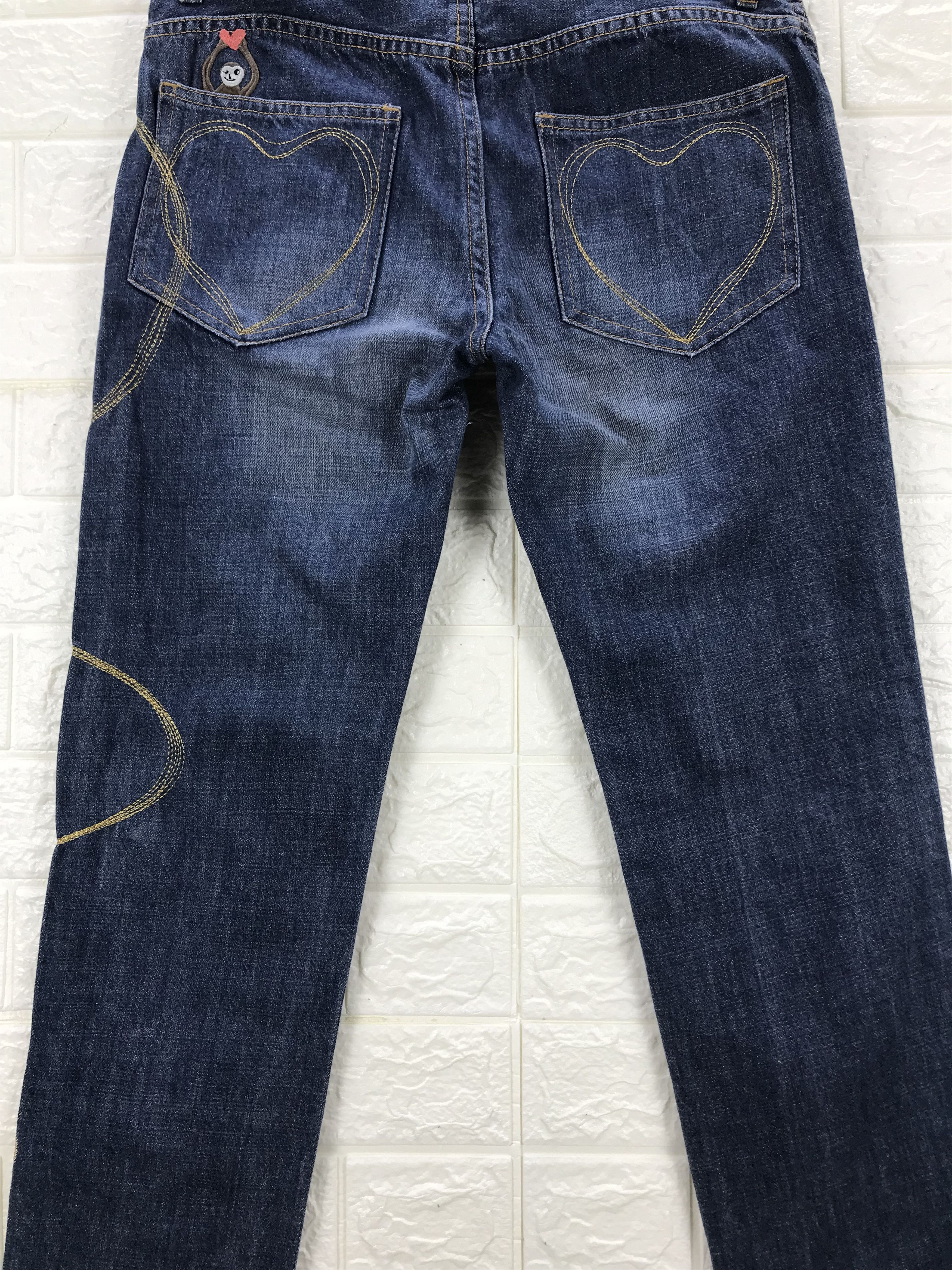 Tsumori Chisato Vintage Tsumori Chisato x Issey Miyake Embroidered Jeans Size 29" - 7 Thumbnail