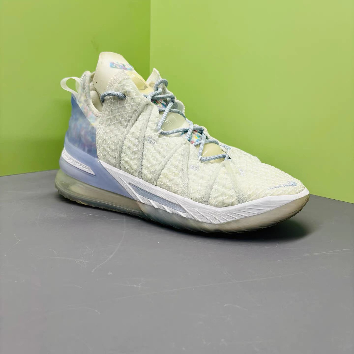 Nike Nike LeBron 18 All-Star Ice Blue K15 Size US 11 / EU 44 - 3 Thumbnail