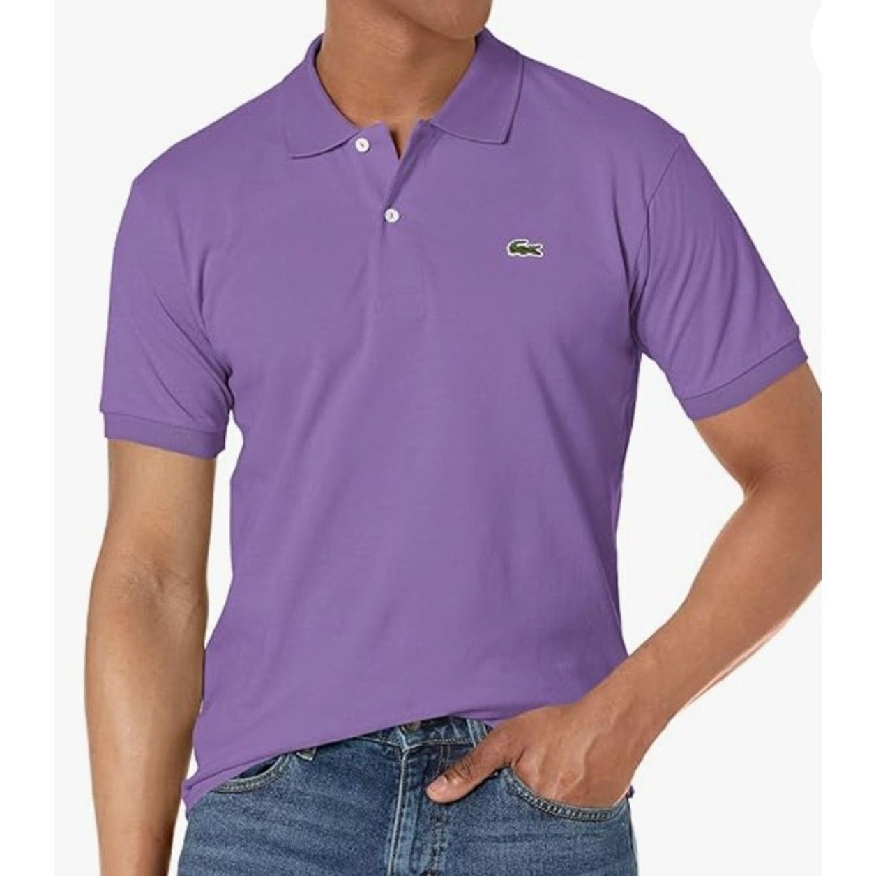 Lacoste Lacoste Men's Legacy Short L.12.12 Pique Polo Shirt Gem S Size US S / EU 44-46 / 1 - 1 Thumbnail