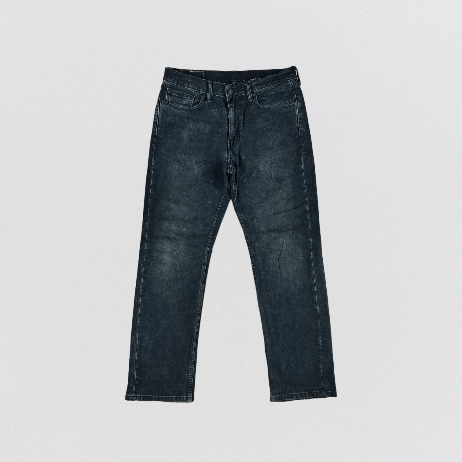 image of Faded Black Levis 514 Jeans-Jm3129, Men's (Size 33)
