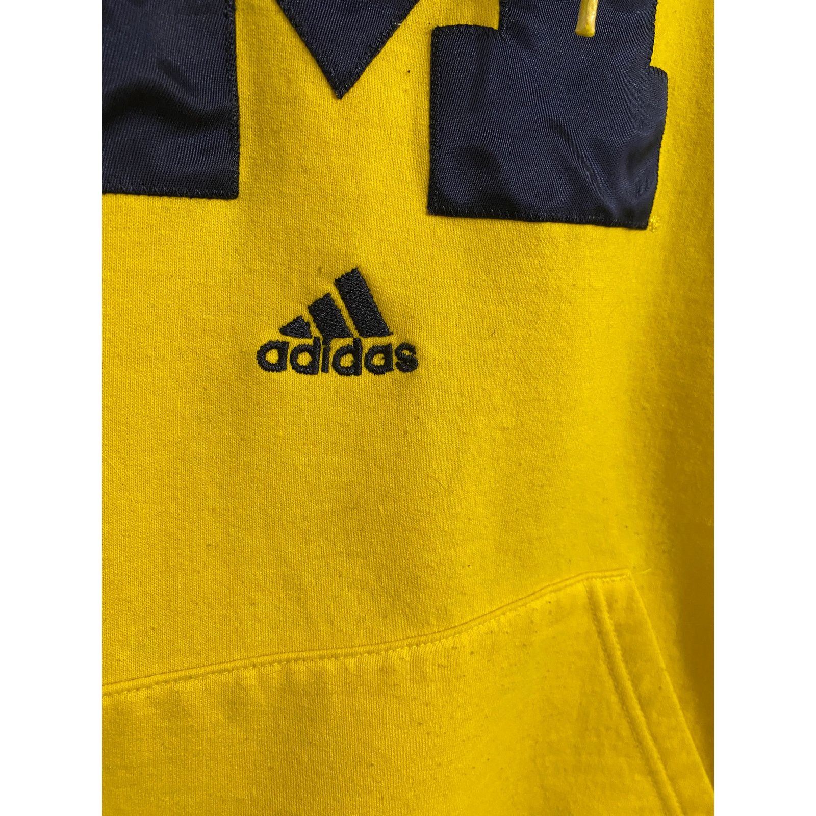 Adidas Michigan Wolverines Adidas Hoodie Sweatshirt Size M Size US M / EU 48-50 / 2 - 3 Thumbnail