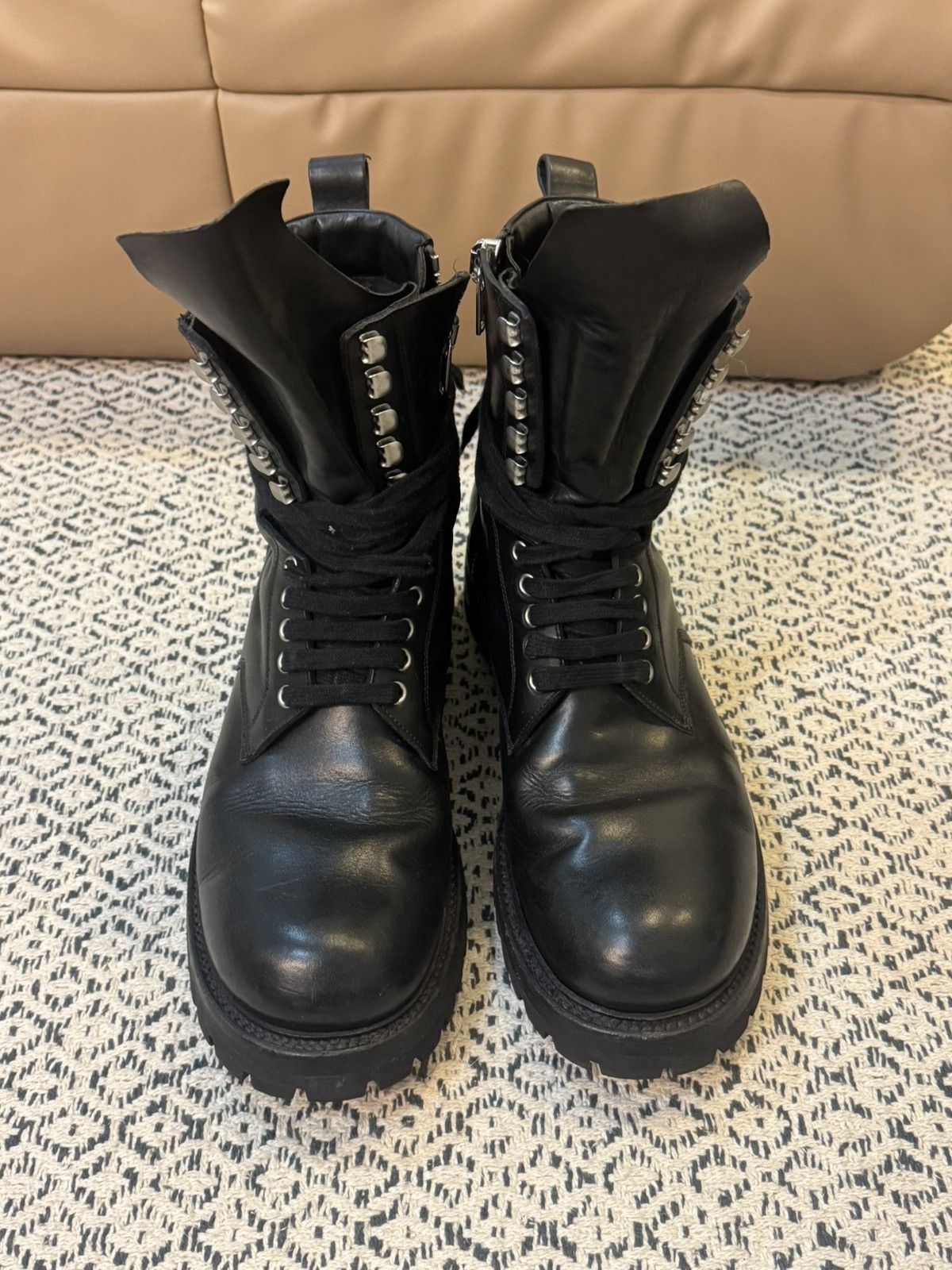 Rick Owens Rick owens Hiking Boots Size US 13 / EU 46 - 2 Thumbnail