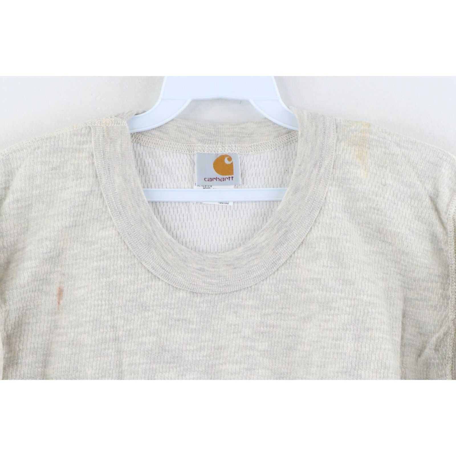 Carhartt NOS Vintage 90s Carhartt Thermal Waffle Knit T-Shirt Size US M / EU 48-50 / 2 - 6 Thumbnail