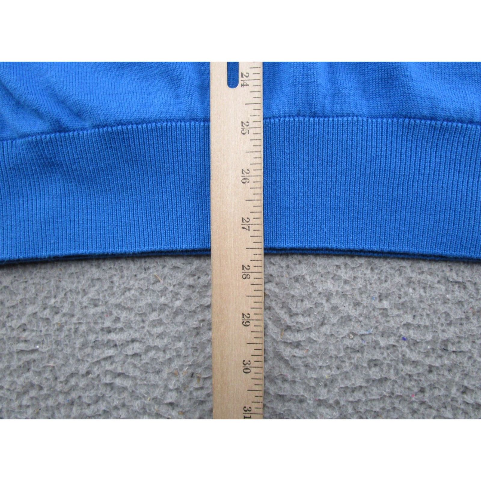 Cutter & Buck Cutter & Buck Pullover Mens XL Blue 1/4 Zip Mock Neck Golf Moisture Wicking Pockets Lined UV Protection Regular Casual Season: Spring Winter Size US XL / EU 56 / 4 - 7 Thumbnail