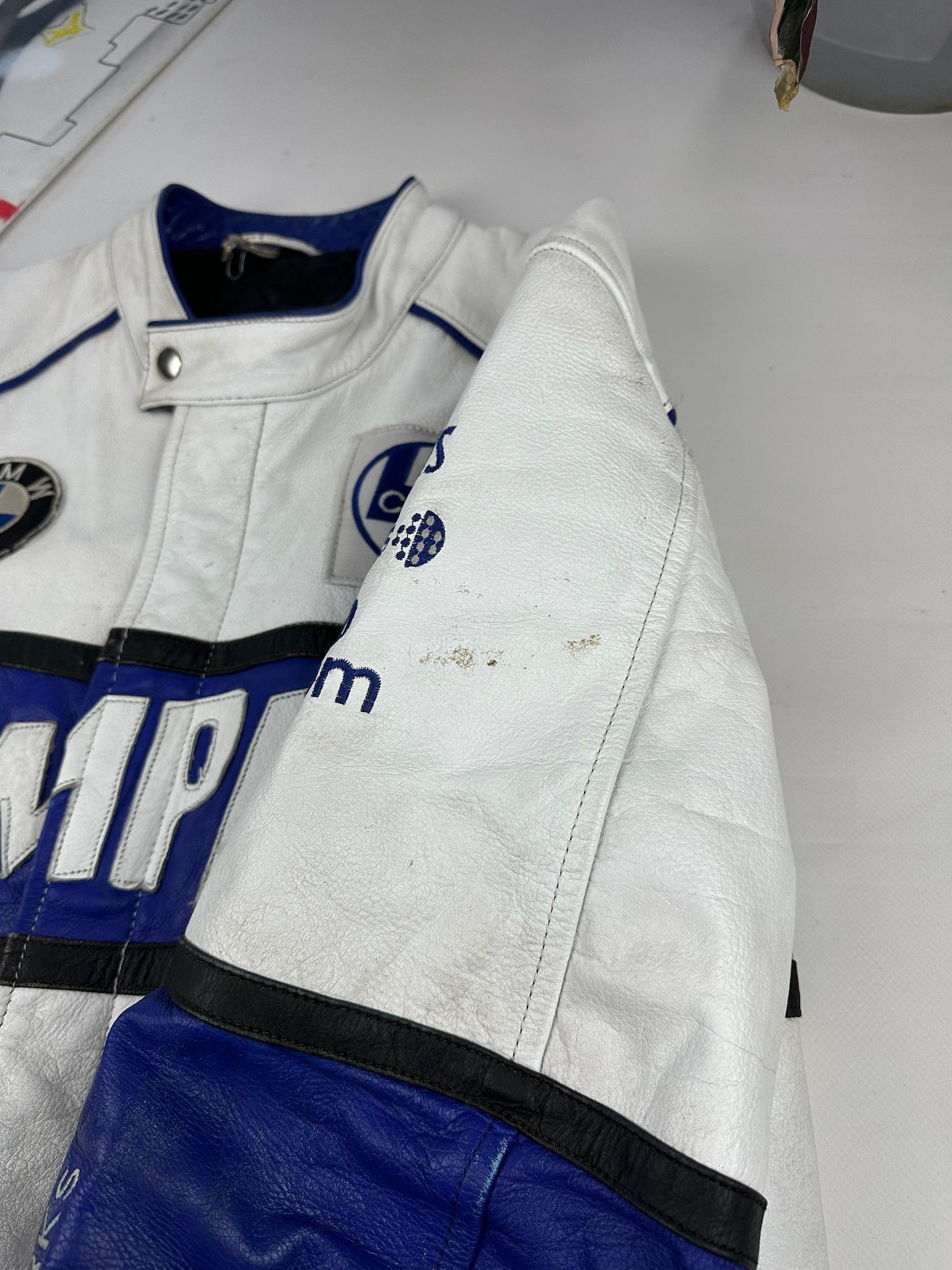 BMW BMW Racing Leather Jacket Rare Streetwear Size US XL / EU 56 / 4 - 10 Thumbnail