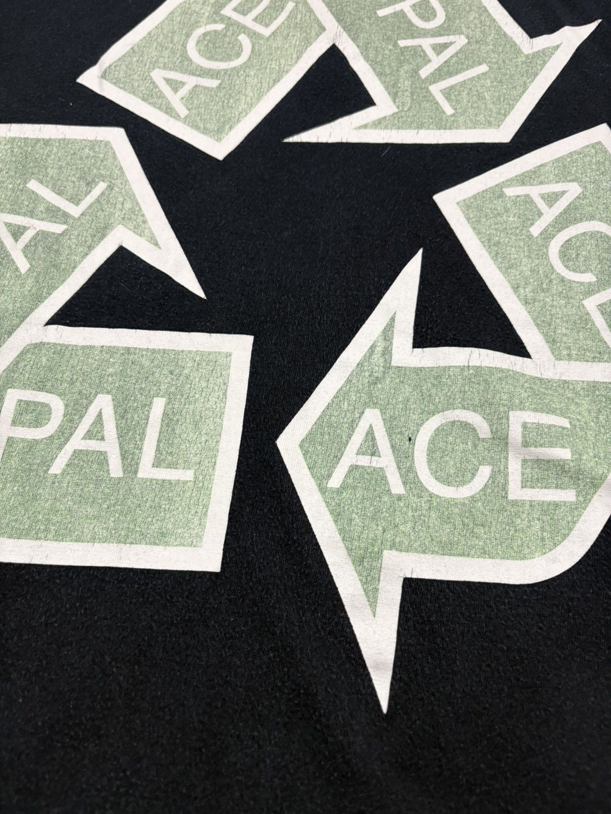 Palace Palace Skateboards Recycle Logo T-Shirt Black Streetwear Y2K Size US L / EU 52-54 / 3 - 7 Thumbnail
