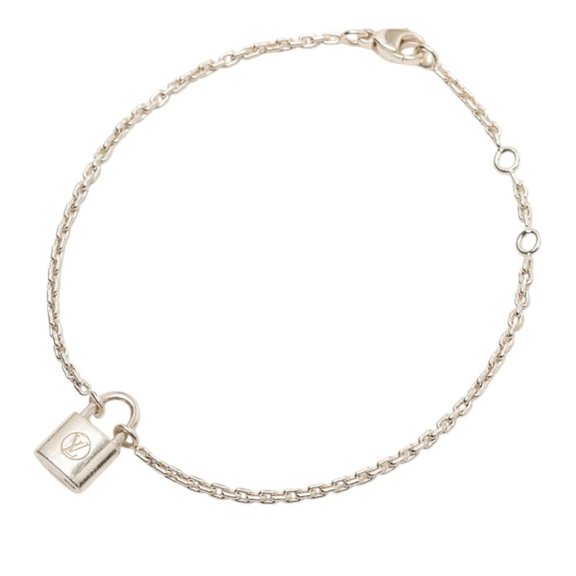 Louis Vuitton Louis Vuitton Silver Lockit Bracelet H30339 SV925 Women's LOUIS VUITTON Size ONE SIZE - 1 Thumbnail