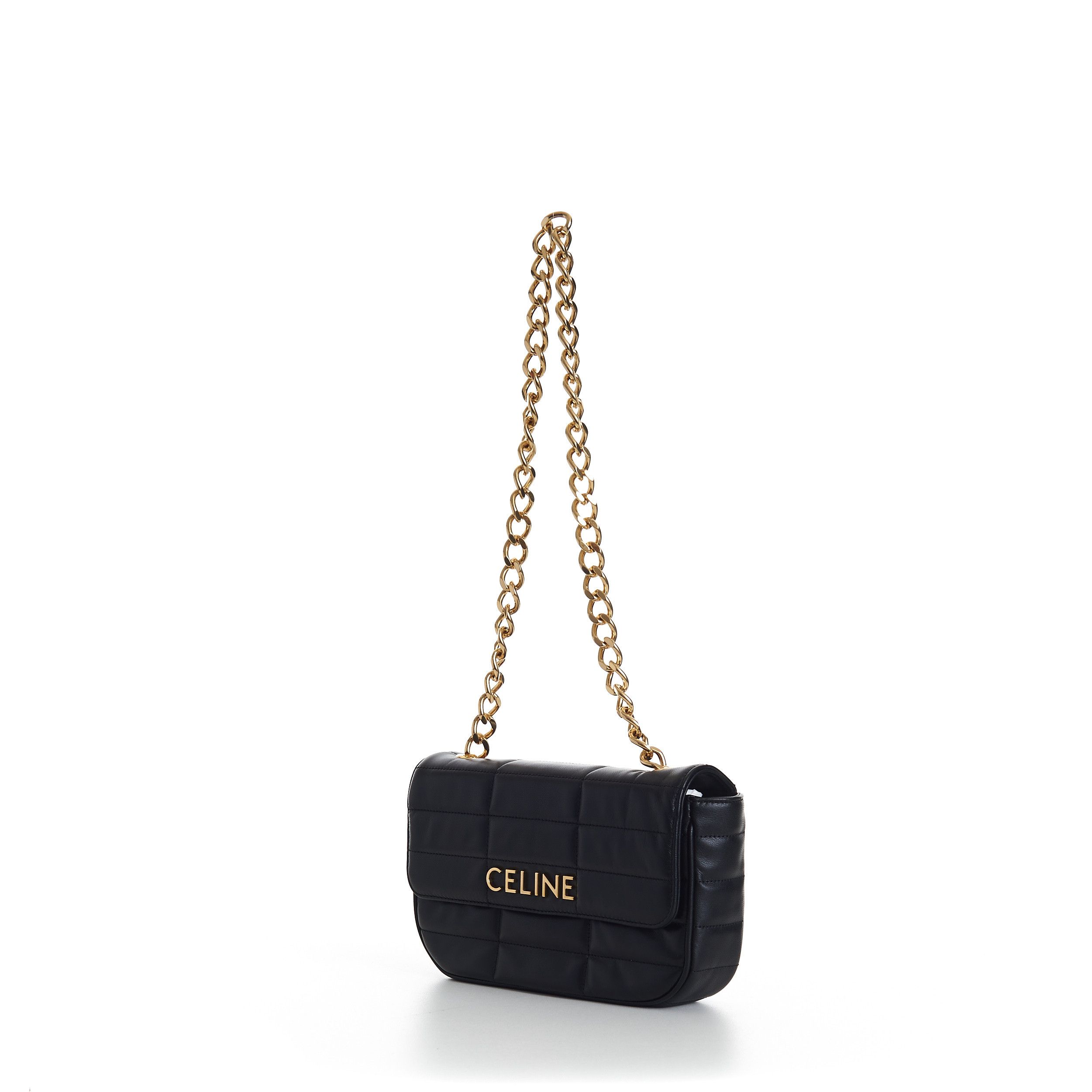 Celine Chain Shoulder Bag Matelasse Monochrome Celine Size ONE SIZE - 11 Thumbnail