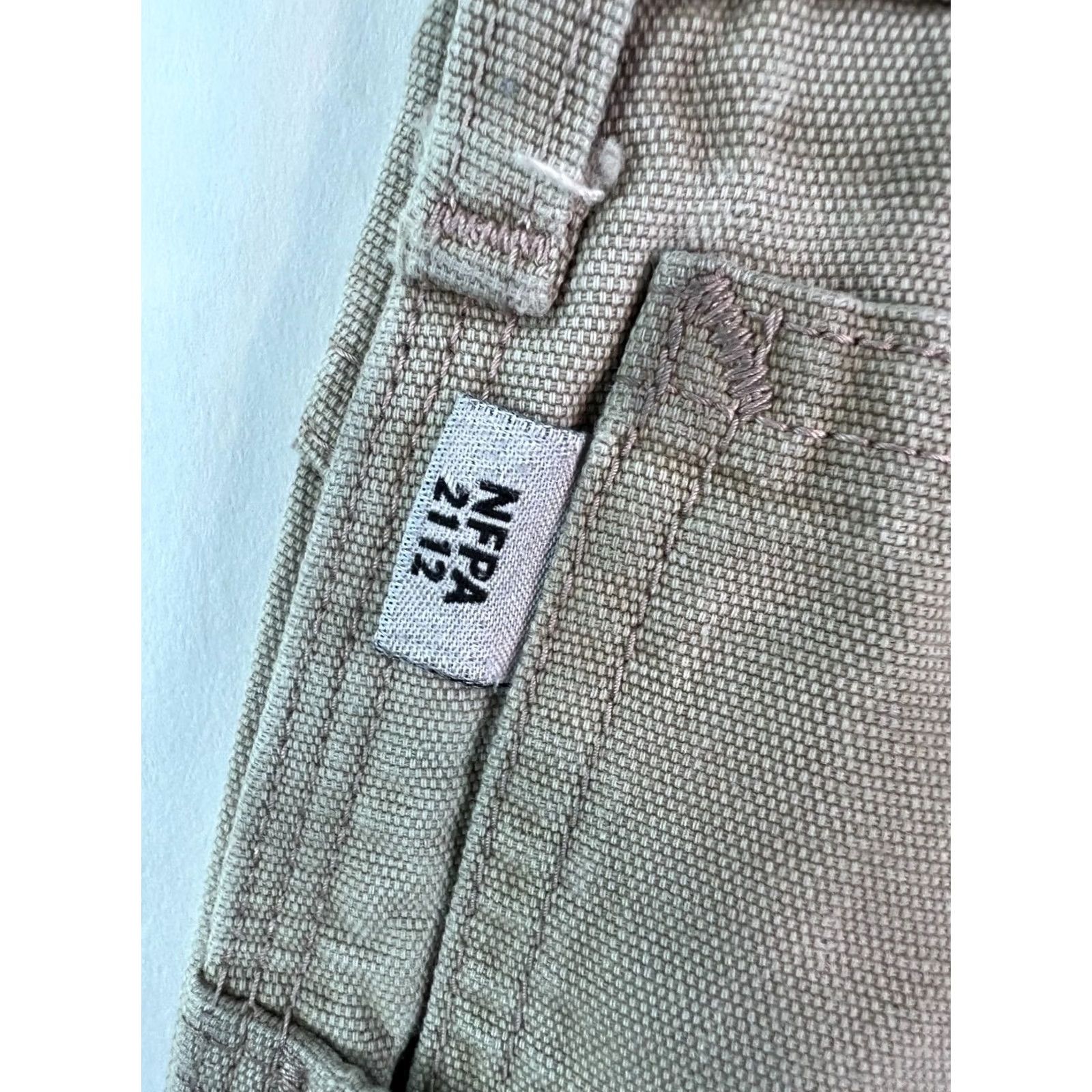 Carhartt Carhartt NFPA Mens Relaxed Jeans Beige 33X30 Pants Distressed Casual Straight Jeans Mens Size US 33 - 5 Thumbnail