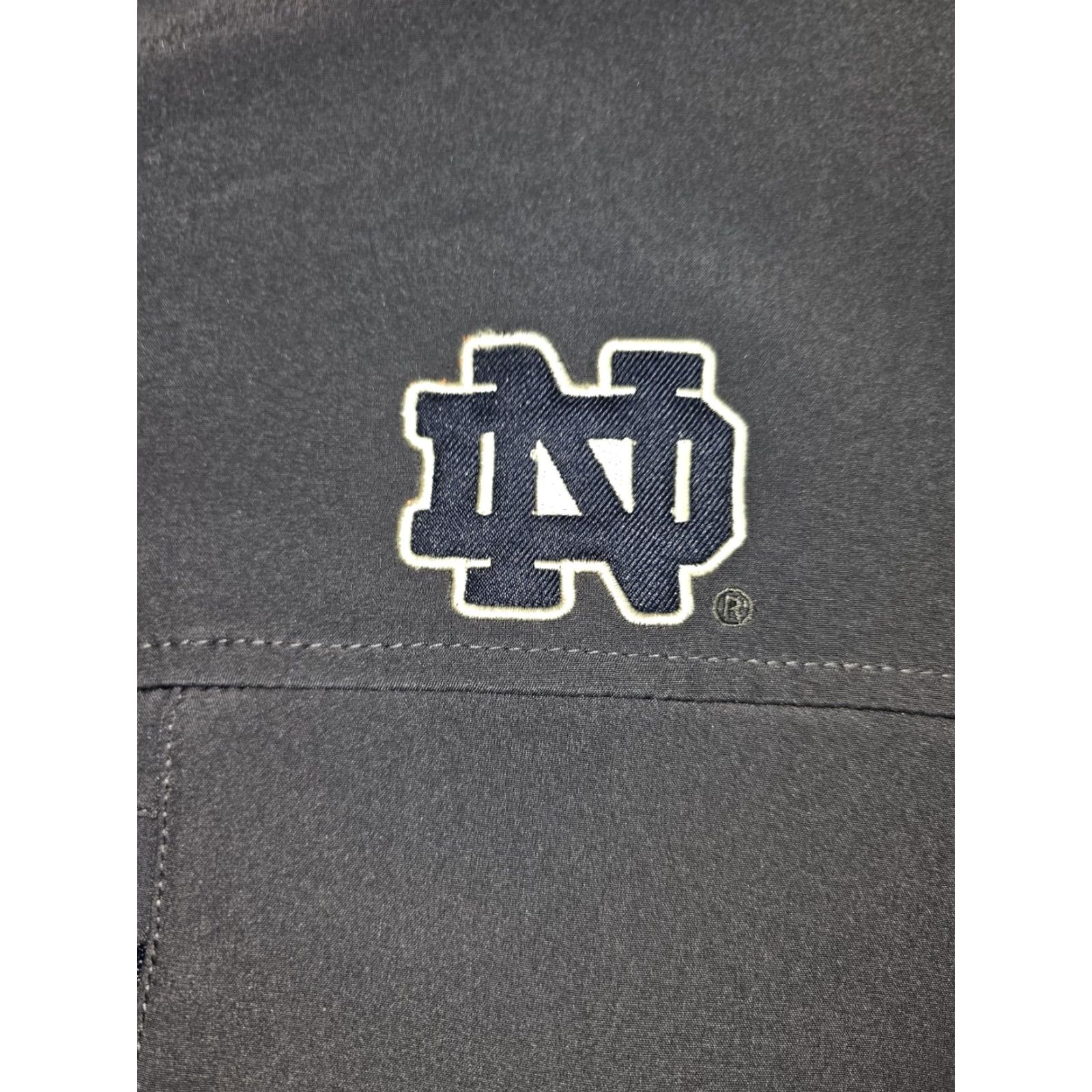Vintage VINTAGE Colosseum Notre Dame Fighting Irish Soft Shell Full-Zip Jacket Men L Blue Size US L / EU 52-54 / 3 - 5 Thumbnail