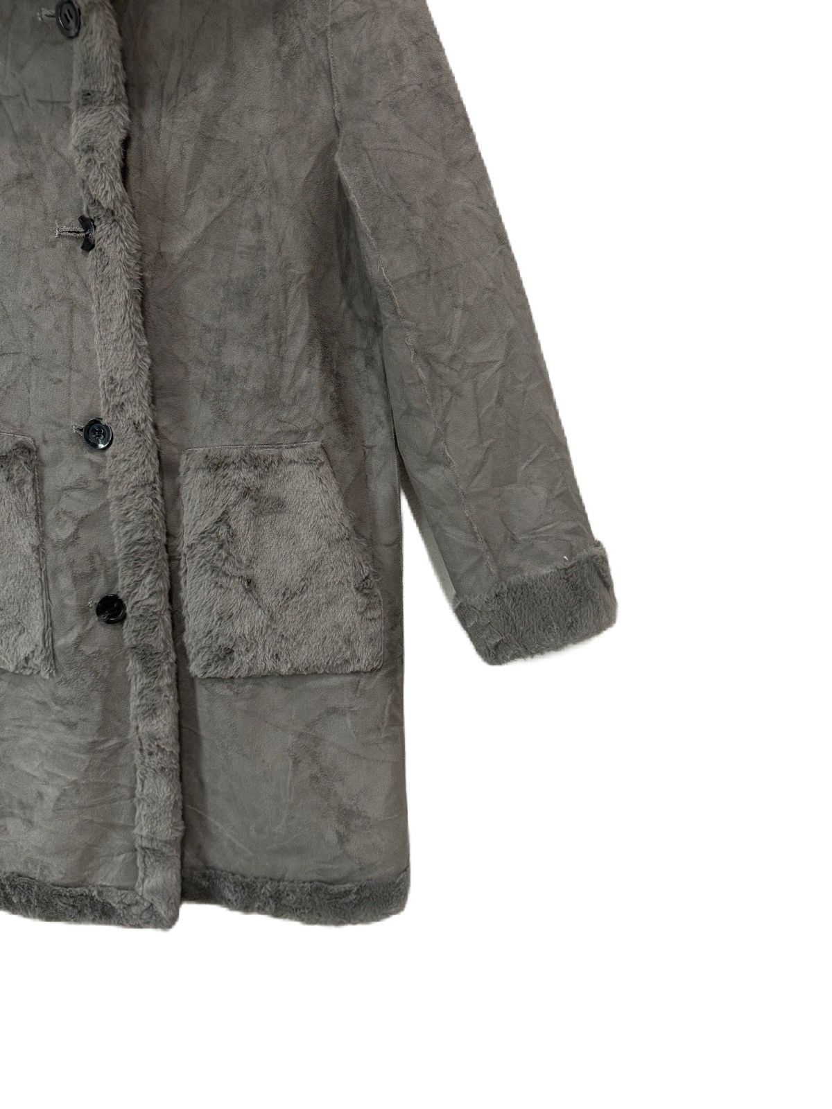 Comme Ca Ism Japan Brand Reversible Woman Long Jacket by Comme Ca Ism Size M / US 6-8 / IT 42-44 - 3 Thumbnail
