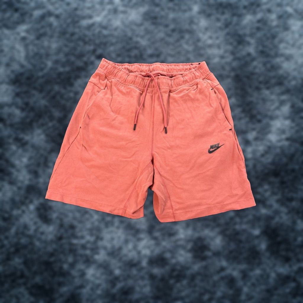 Nike Nike Shorts Mens M Pink Tech Fleece Gym Activewear 8" CJ4284 Size US 31 - 1 Thumbnail