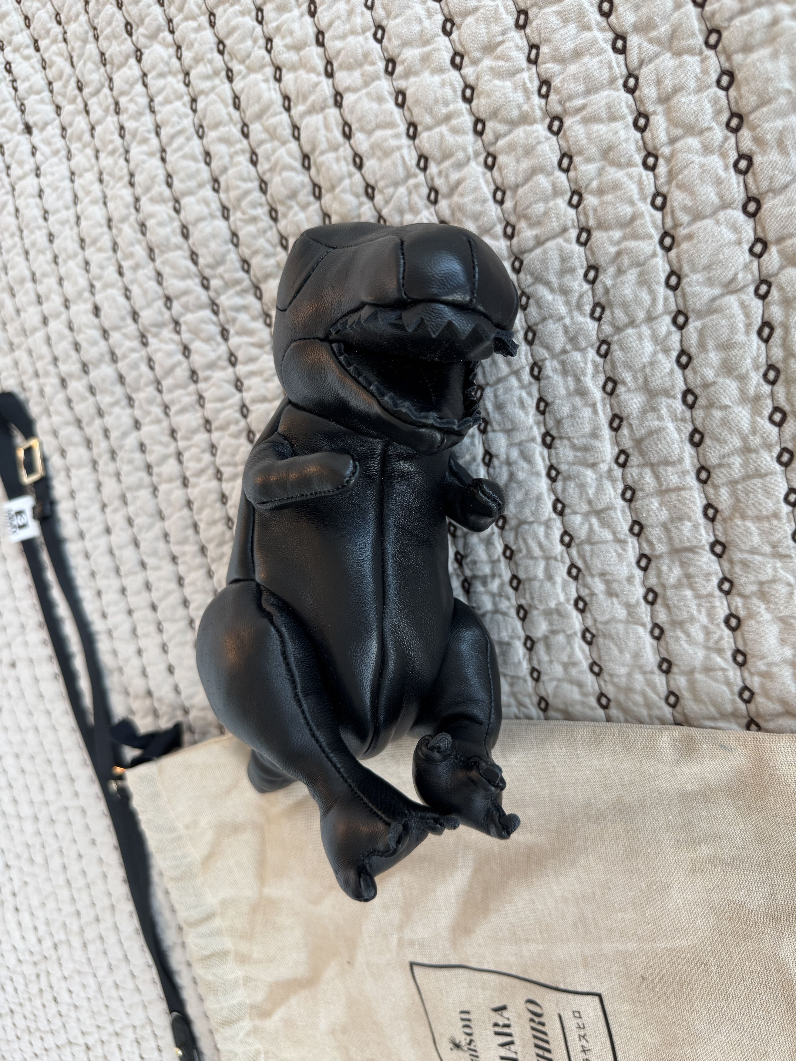 Maison MIHARA YASUHIRO MIHARAYASURHIRO MMY DOLLS COLLECTION T-REX MINI BAG BLACK Size ONE SIZE - 9 Thumbnail