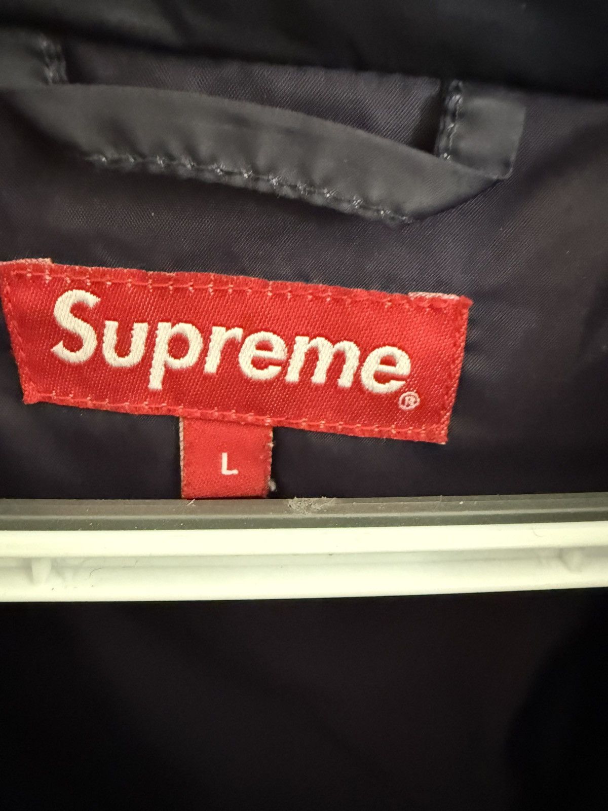 Supreme Supreme gradient puffy jacket navy Size US L / EU 52-54 / 3 - 6 Thumbnail