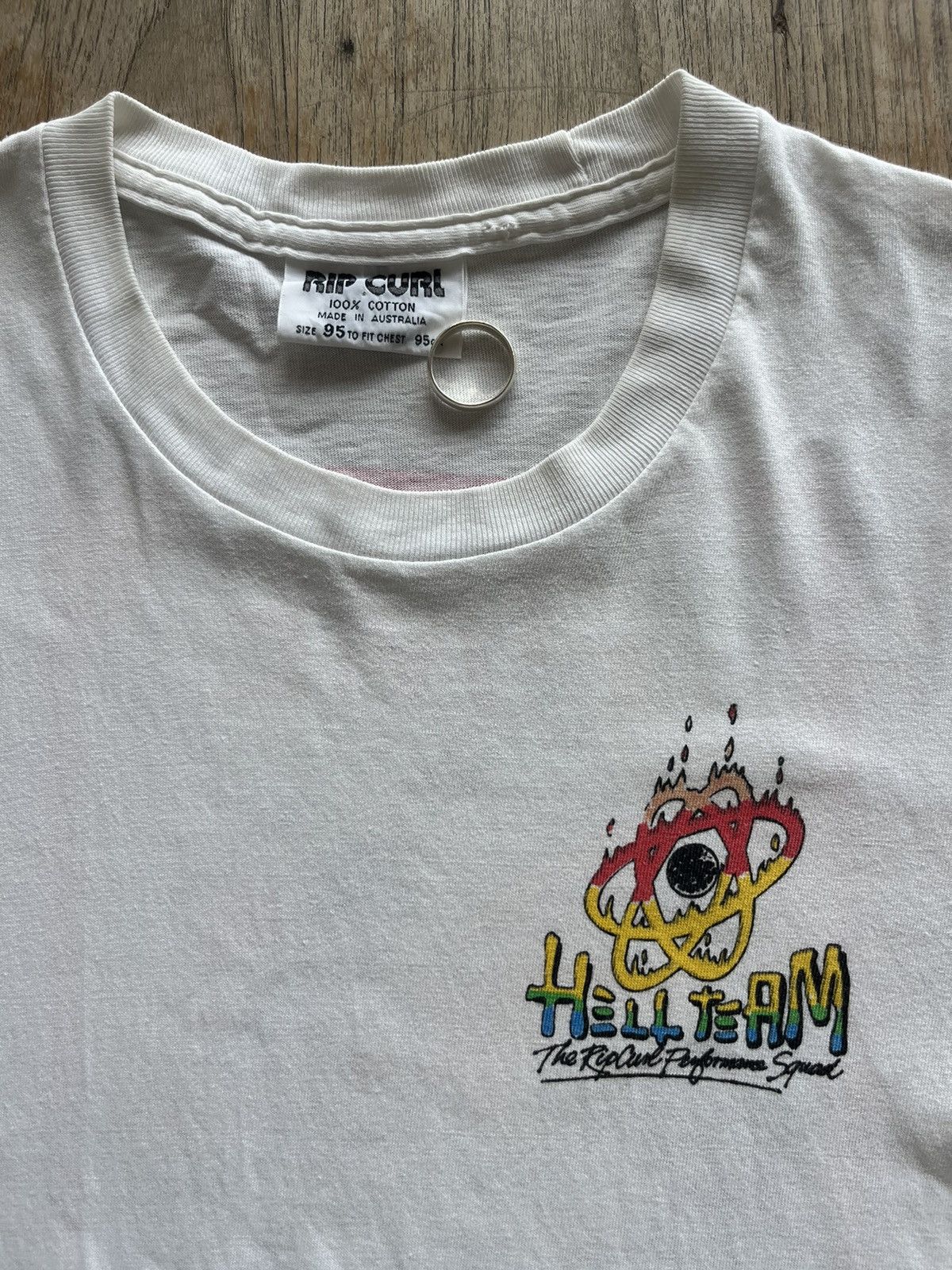 Rip Curl × Vintage Vintage RIP CURL HELL TEAM Killer Surf Hits Bells Beach 90’s Size US M / EU 48-50 / 2 - 6 Thumbnail