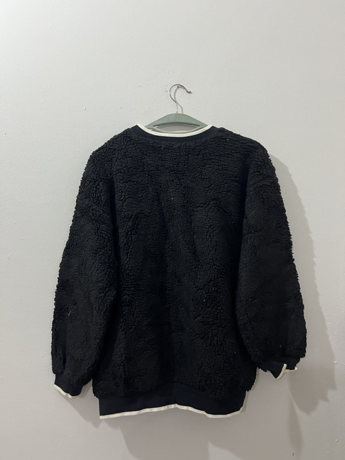 If Six Was Nine 💥NICORON NCRN OVAL LOGO Deep Pile Fleece Pullover Size US L / EU 52-54 / 3 - 9 Thumbnail