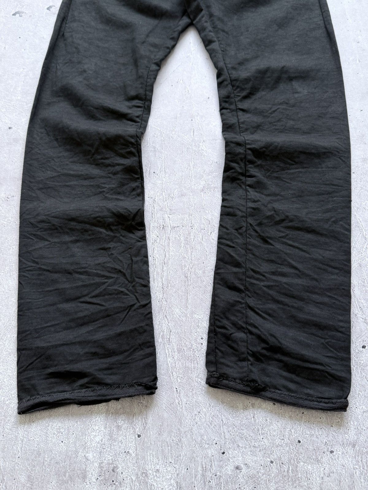 Layer-0 Layer-0 Black Cotton Pants Size US 32 / EU 48 - 7 Thumbnail