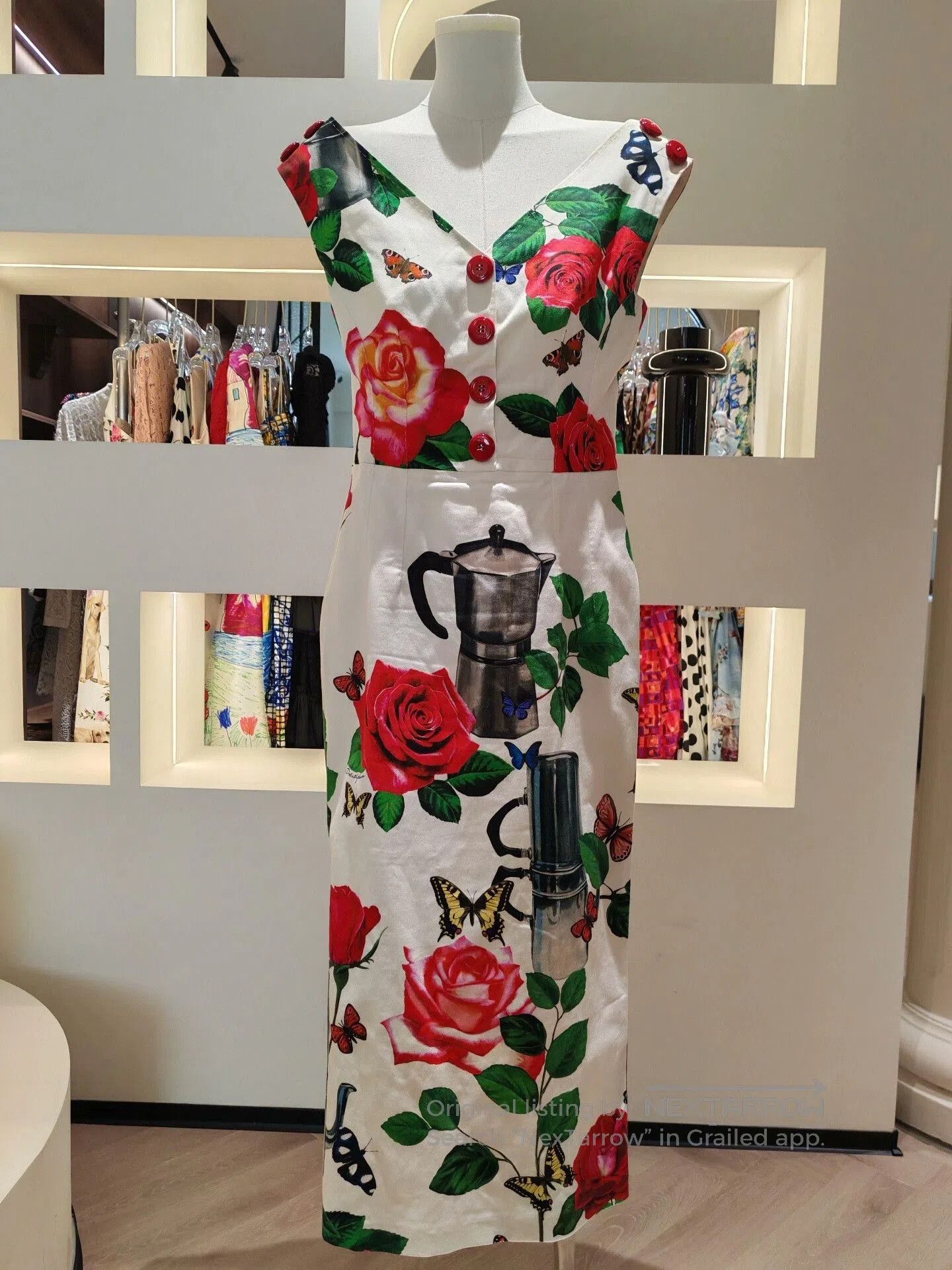 Dolce & Gabbana Dolce&Gabbana Runway Print Dress. Size M / US 6-8 / IT 42-44 - 1 Thumbnail