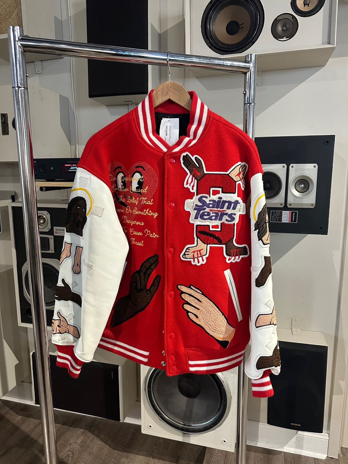 Saint Michael Denim Tears Varsity | Grailed