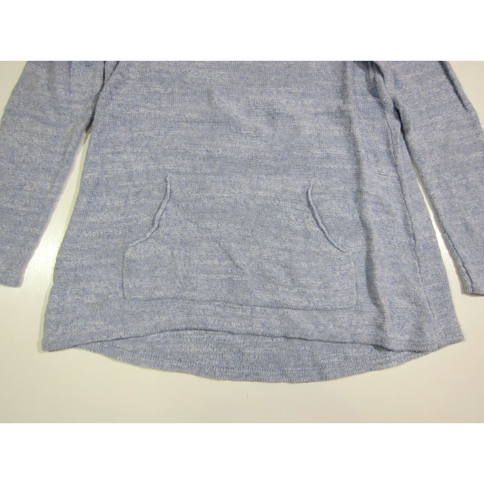 J. Jill VINTAGE Pure J.Jill Missy Blue 100% Cotton Pullover Sweater With Pockets Women XS Oversized Pullover Sweater Blue Pockets Womens XS Size XS / US 0-2 / IT 36-38 - 5 Thumbnail