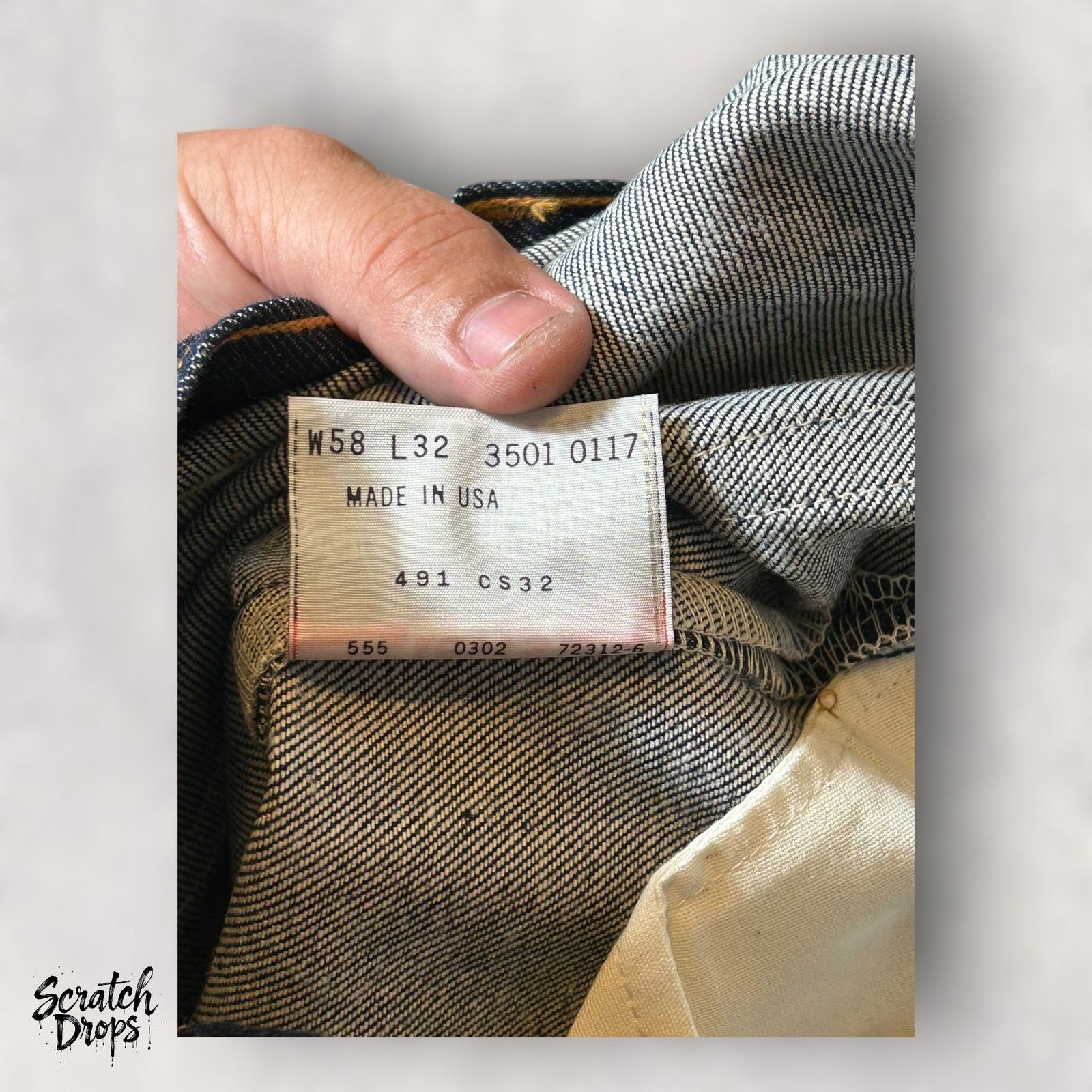 Levi's Vintage Levi’s 501xx Shrink-to-Fit Jeans USA W58 L34 501 NWT Size US 42 / EU 58 - 2 Thumbnail