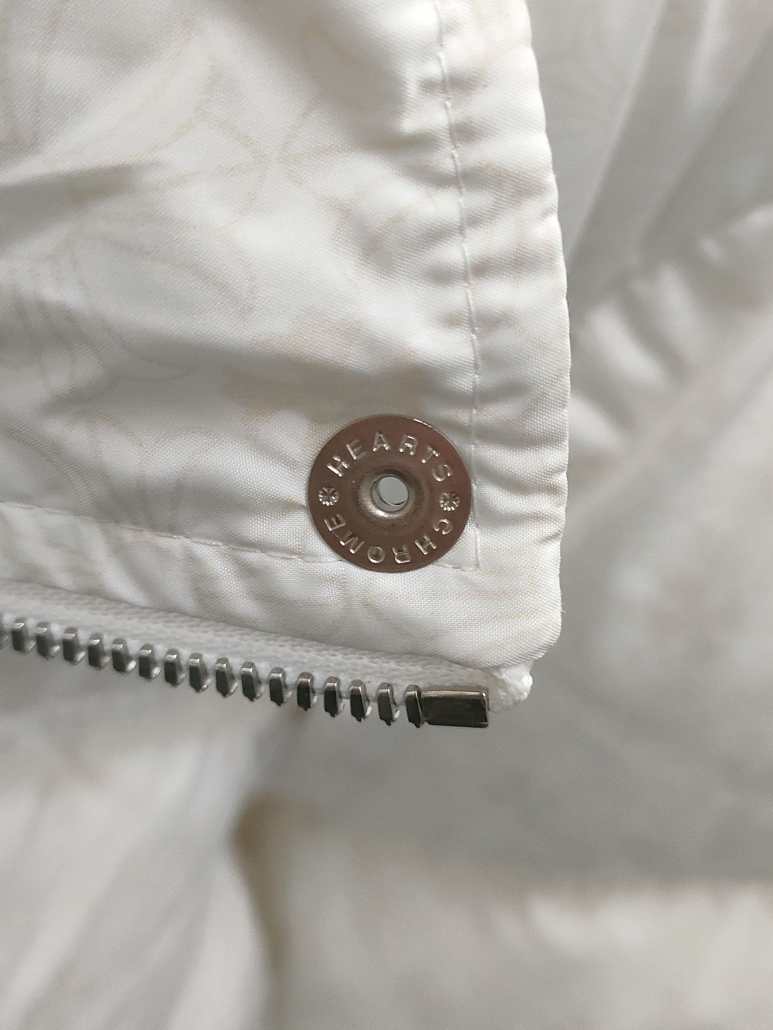 Chrome Hearts Chrome Hearts White Tonal Monogram Cross Puffer Down Jacket Size M / US 6-8 / IT 42-44 - 4 Thumbnail