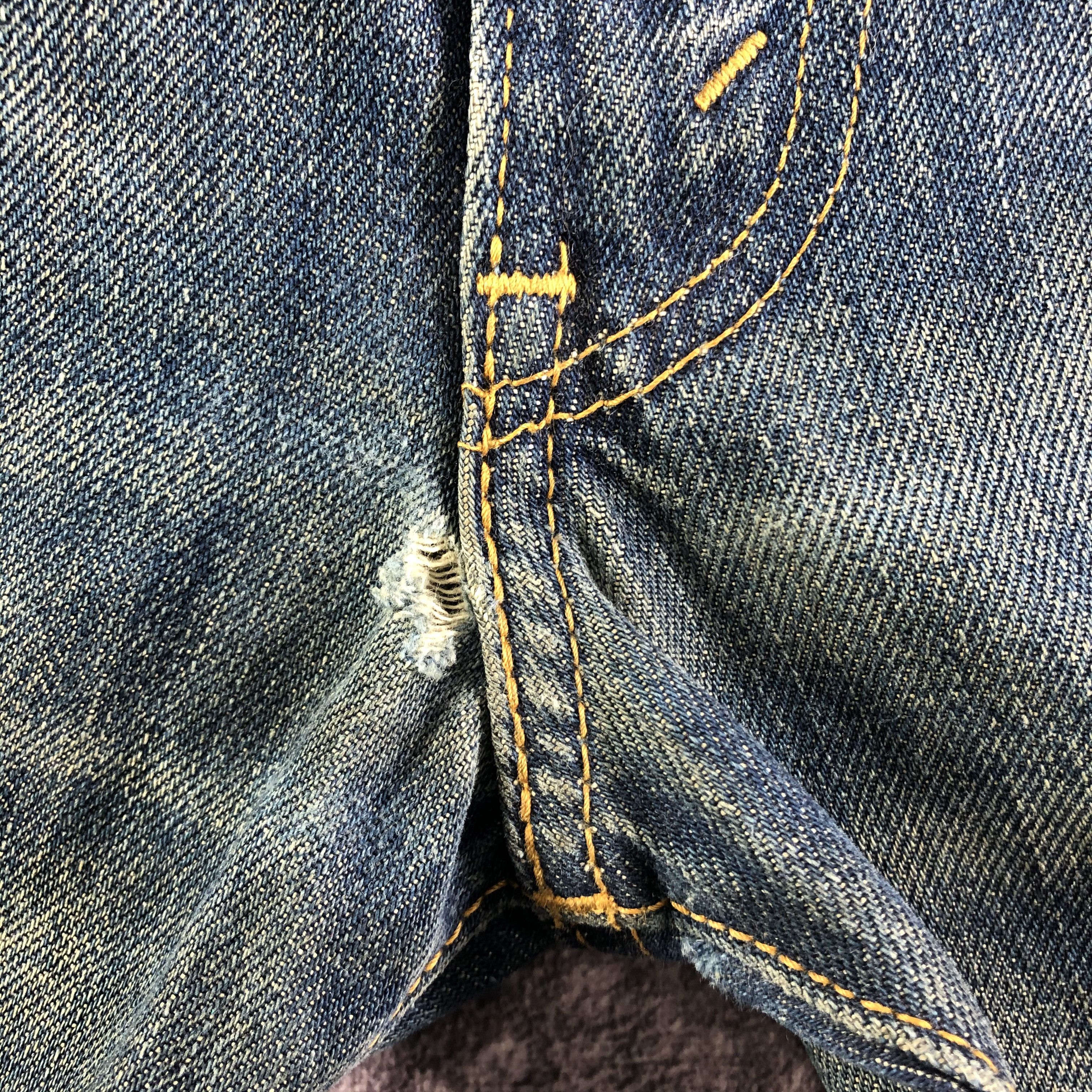 Levi's × Vintage 90s Vintage Distress Levis 505 Jeans-JM3208 Size US 31 - 8 Thumbnail