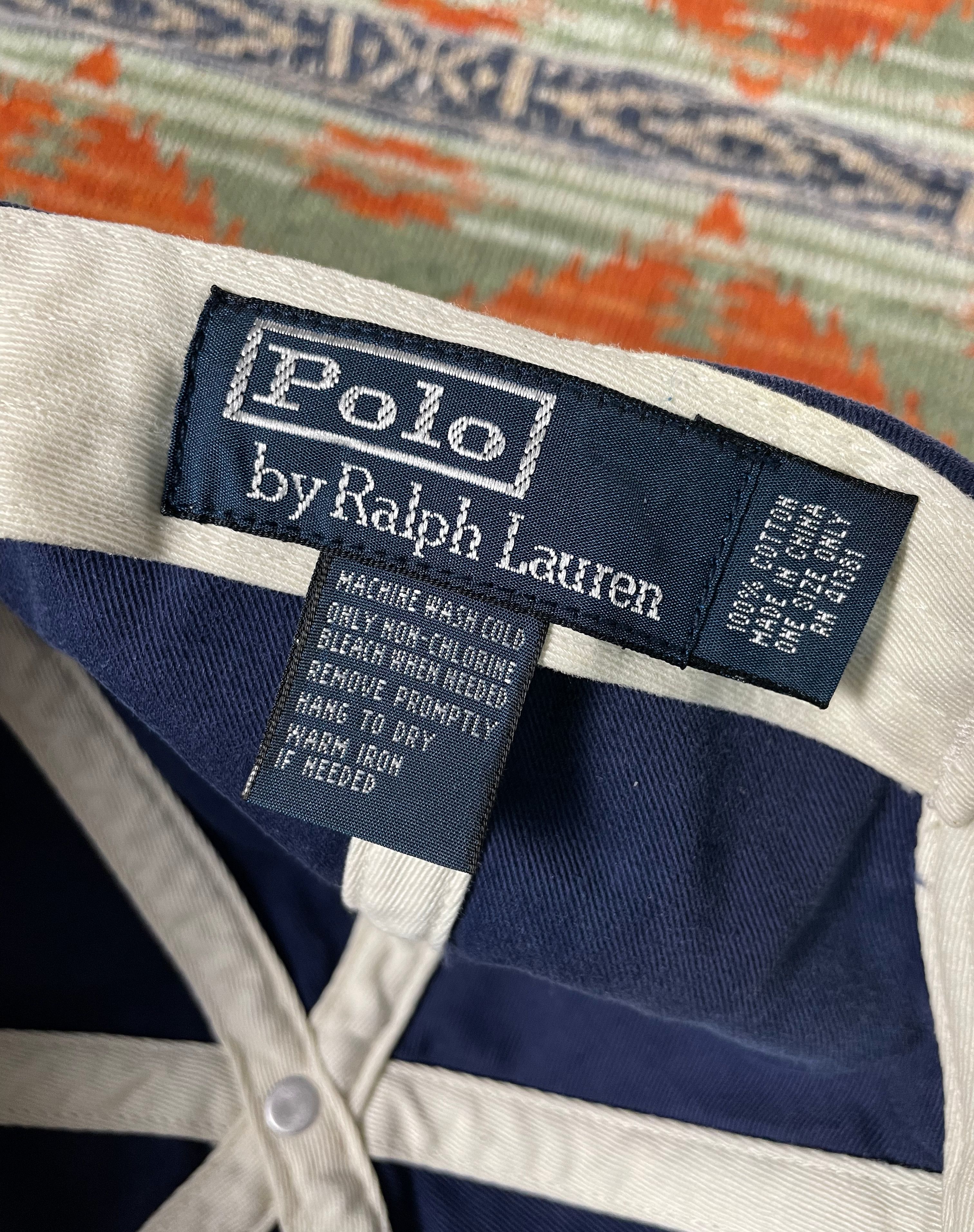 Polo Ralph Lauren Polo Ralph Lauren Pony Thick Baseball Cap Hat Size ONE SIZE - 8 Thumbnail