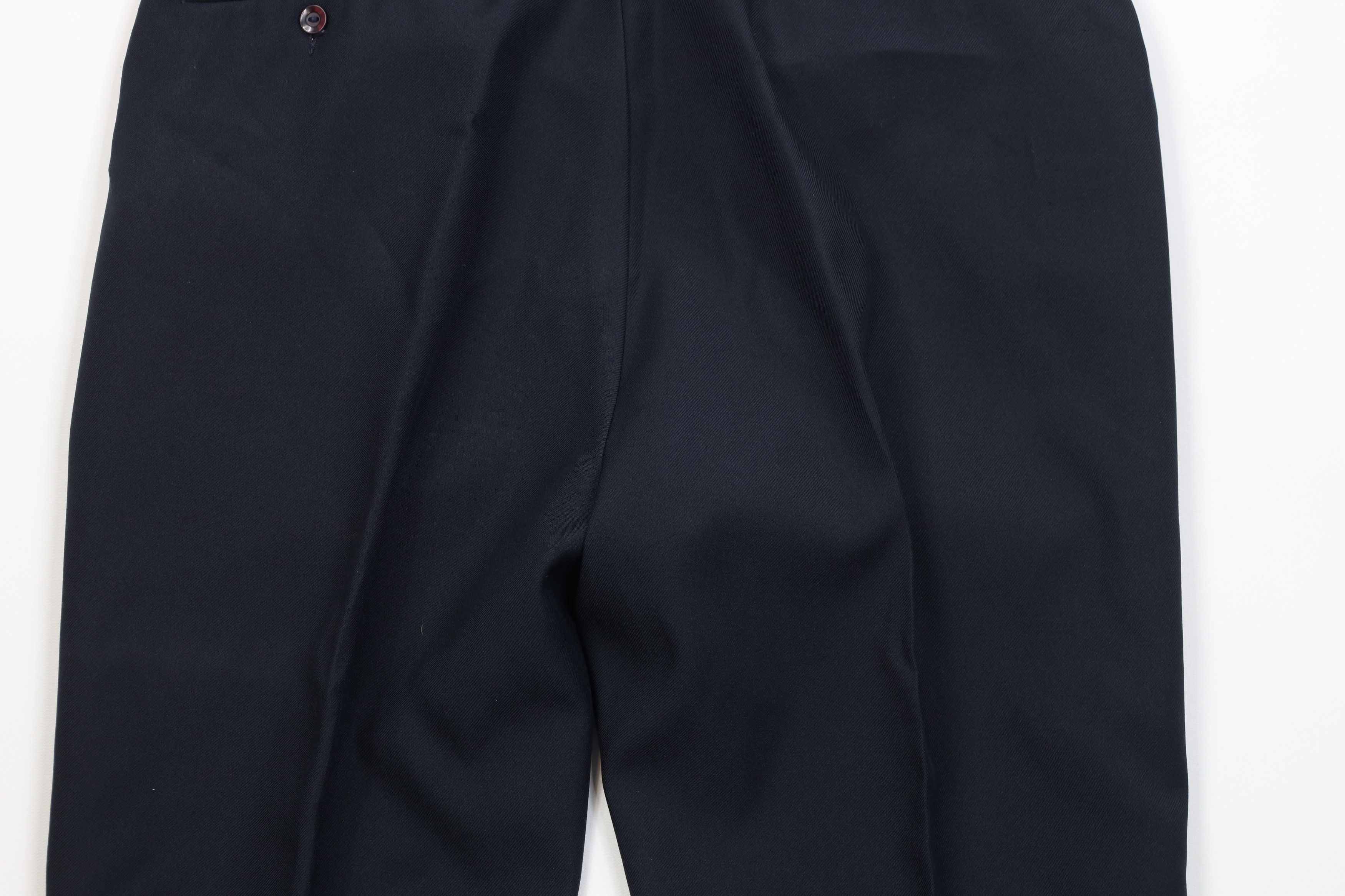 Vintage Vintage 70s Streetwear Flared Wide Leg Chino Pants Blue USA Size US 32 / EU 48 - 11 Thumbnail