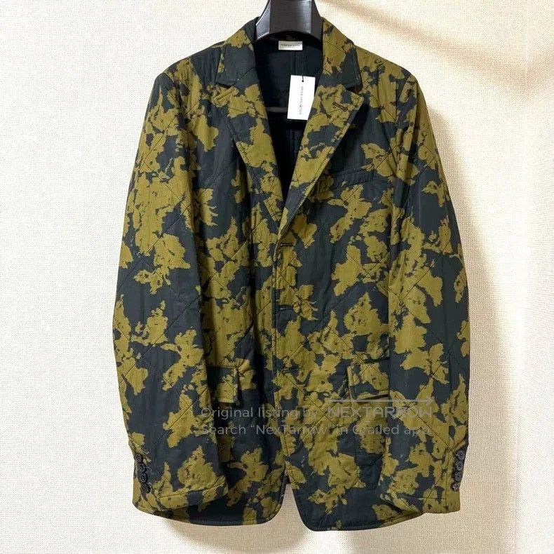 Dries Van Noten Dries Van Noten Quilted Blazer New 50. Size US L / EU 52-54 / 3 - 1 Thumbnail
